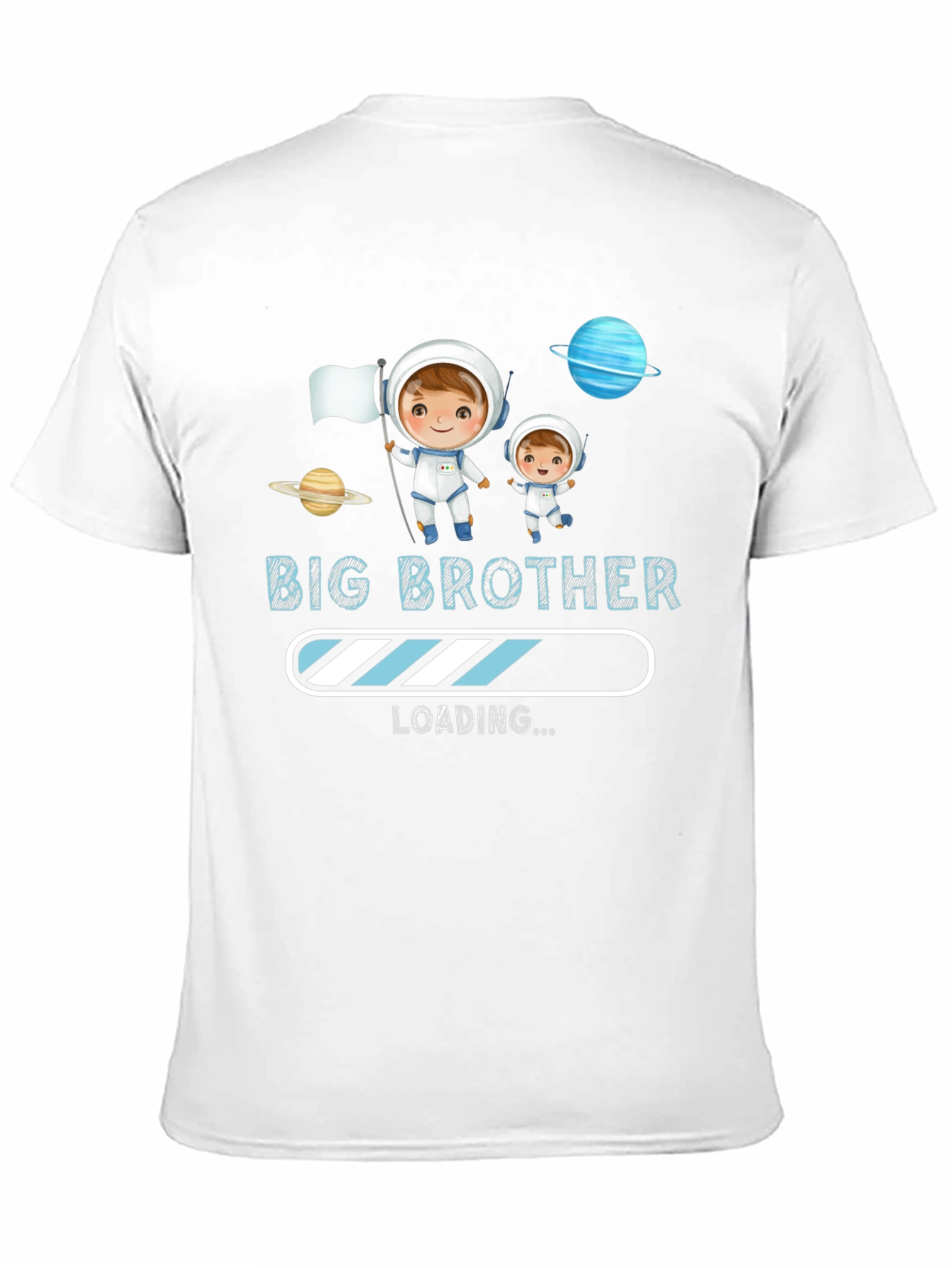 Big Brother Loading T-Shirt - Space Theme