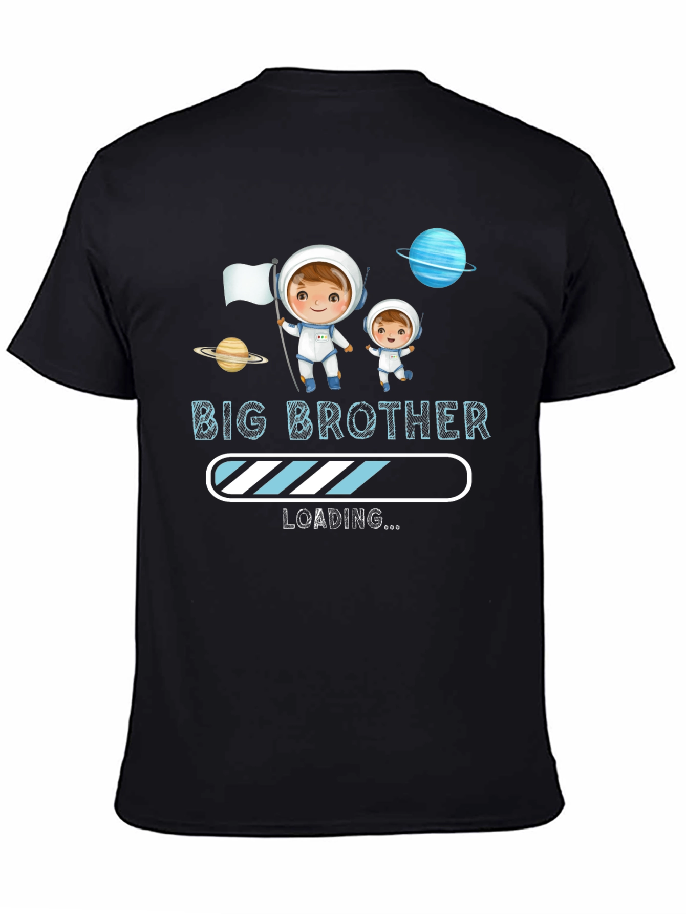 Big Brother Loading T-Shirt - Space Theme
