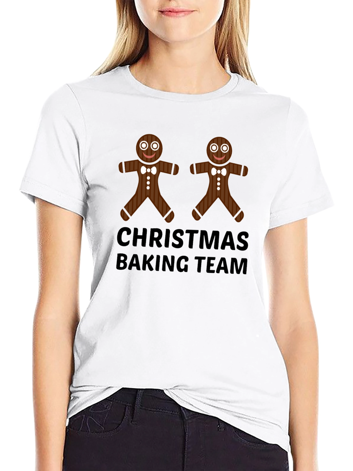 Christmas Baking Team Gingerbread T-Shirt