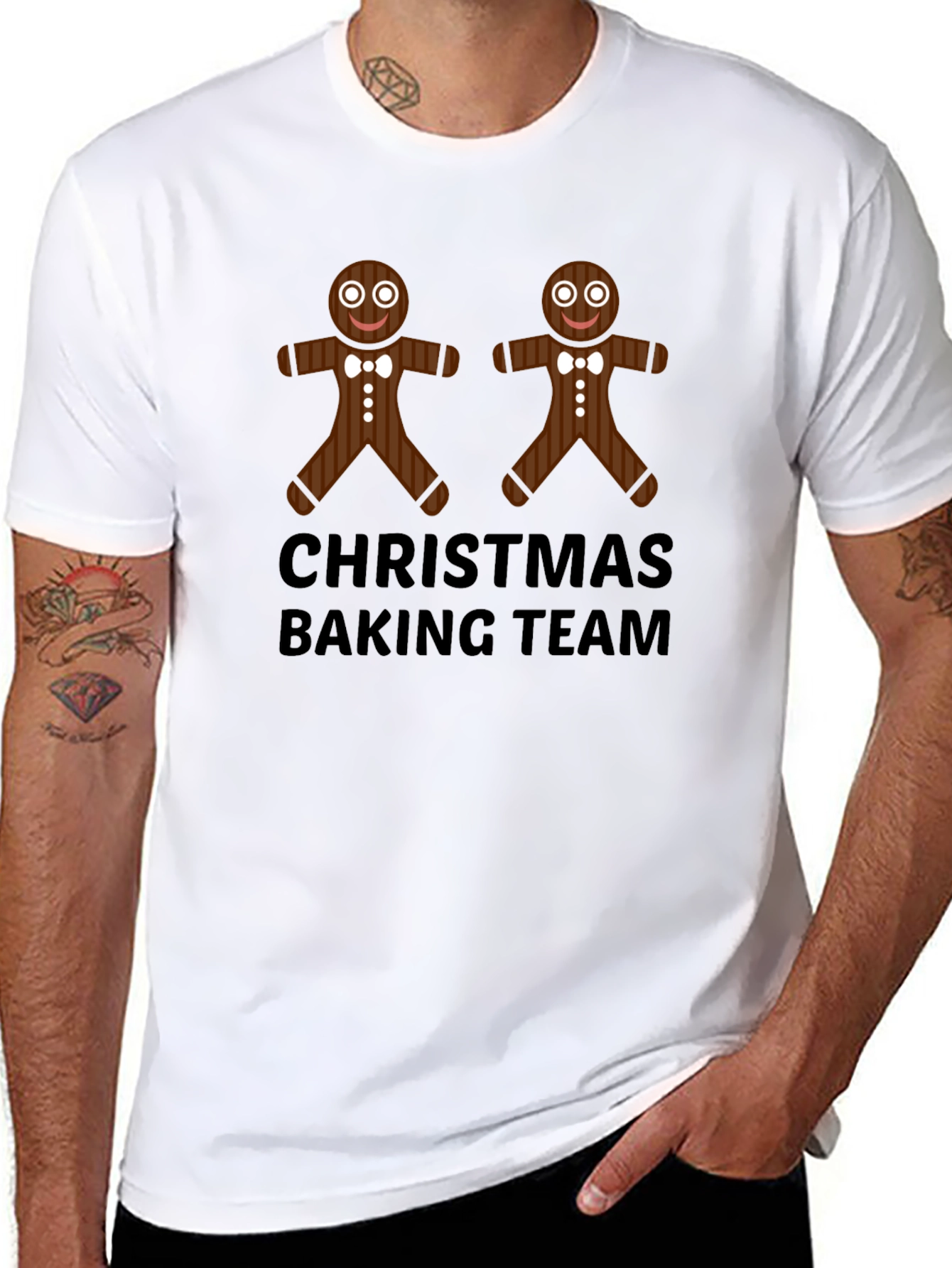 Christmas Baking Team Gingerbread T-Shirt