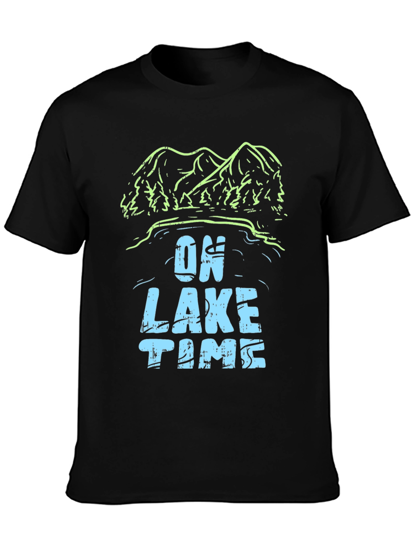 On Lake Time Graphic T-Shirt