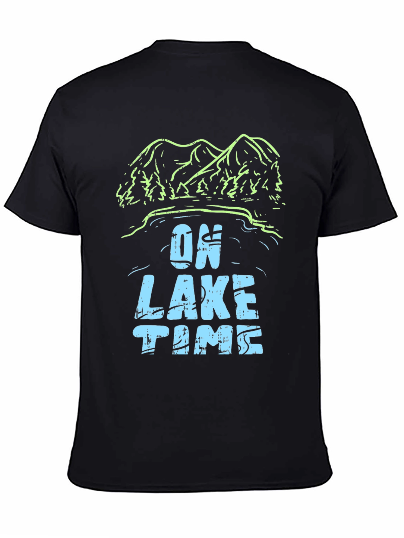 On Lake Time Graphic T-Shirt