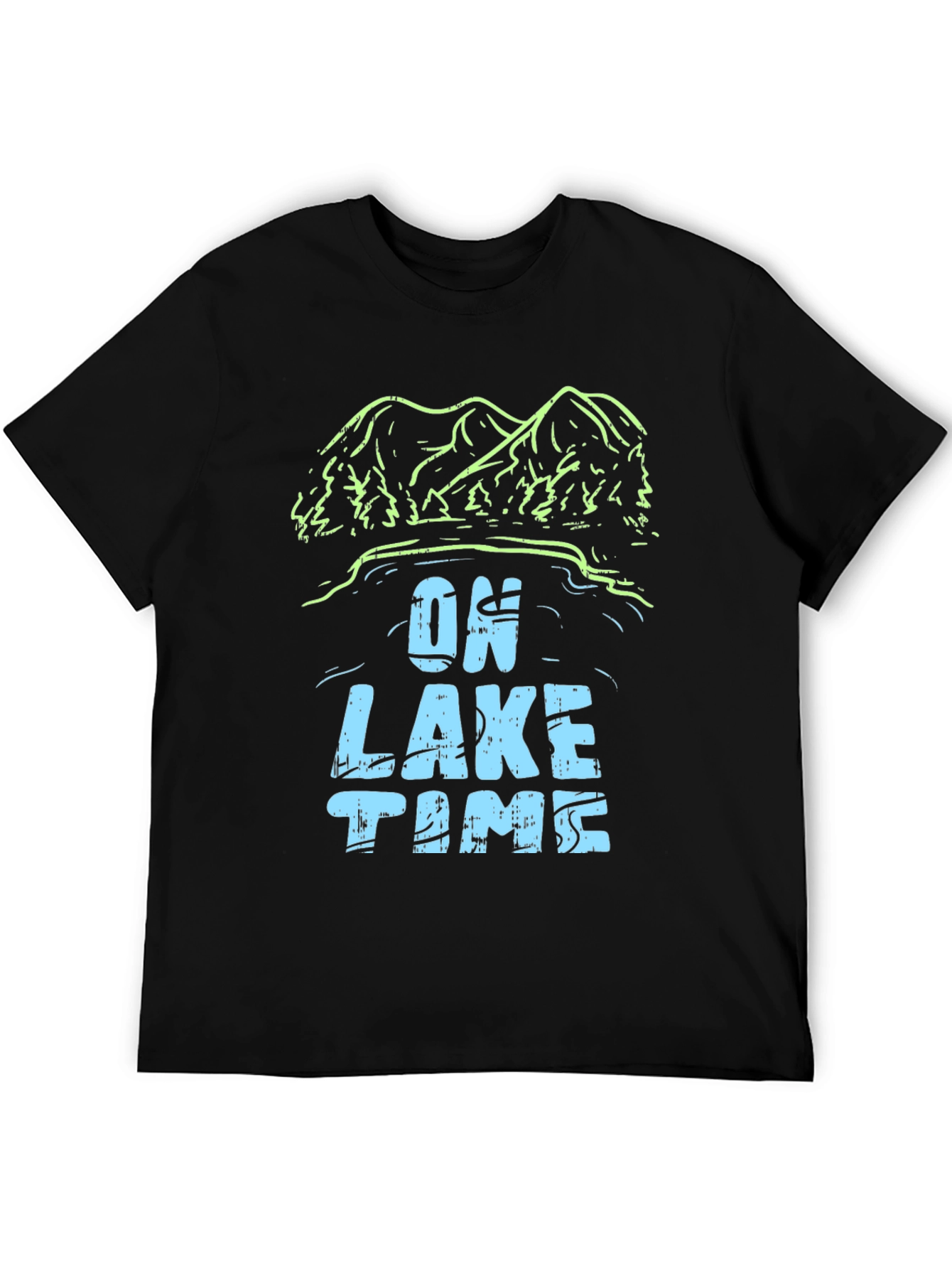 On Lake Time Graphic T-Shirt