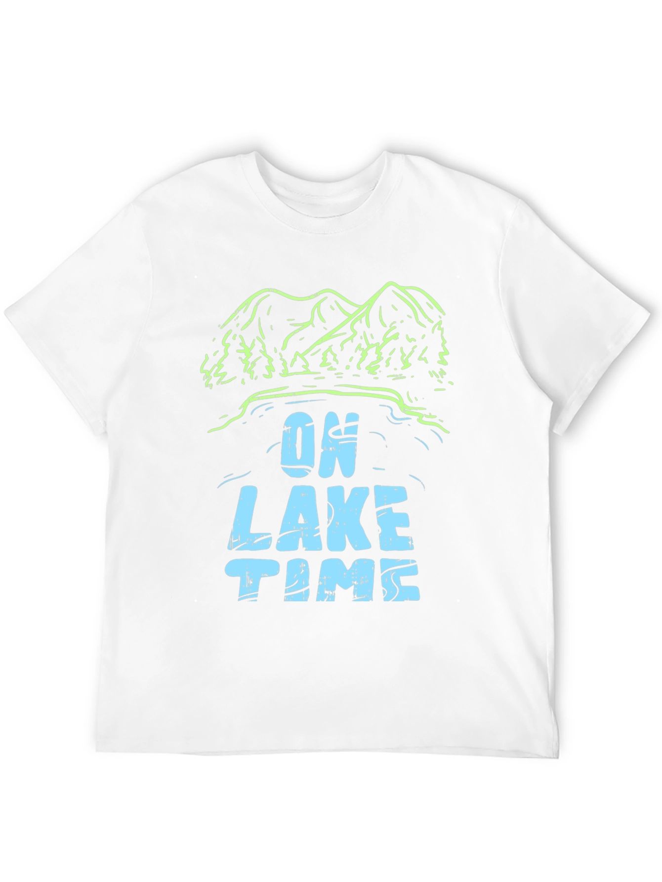 On Lake Time Graphic T-Shirt