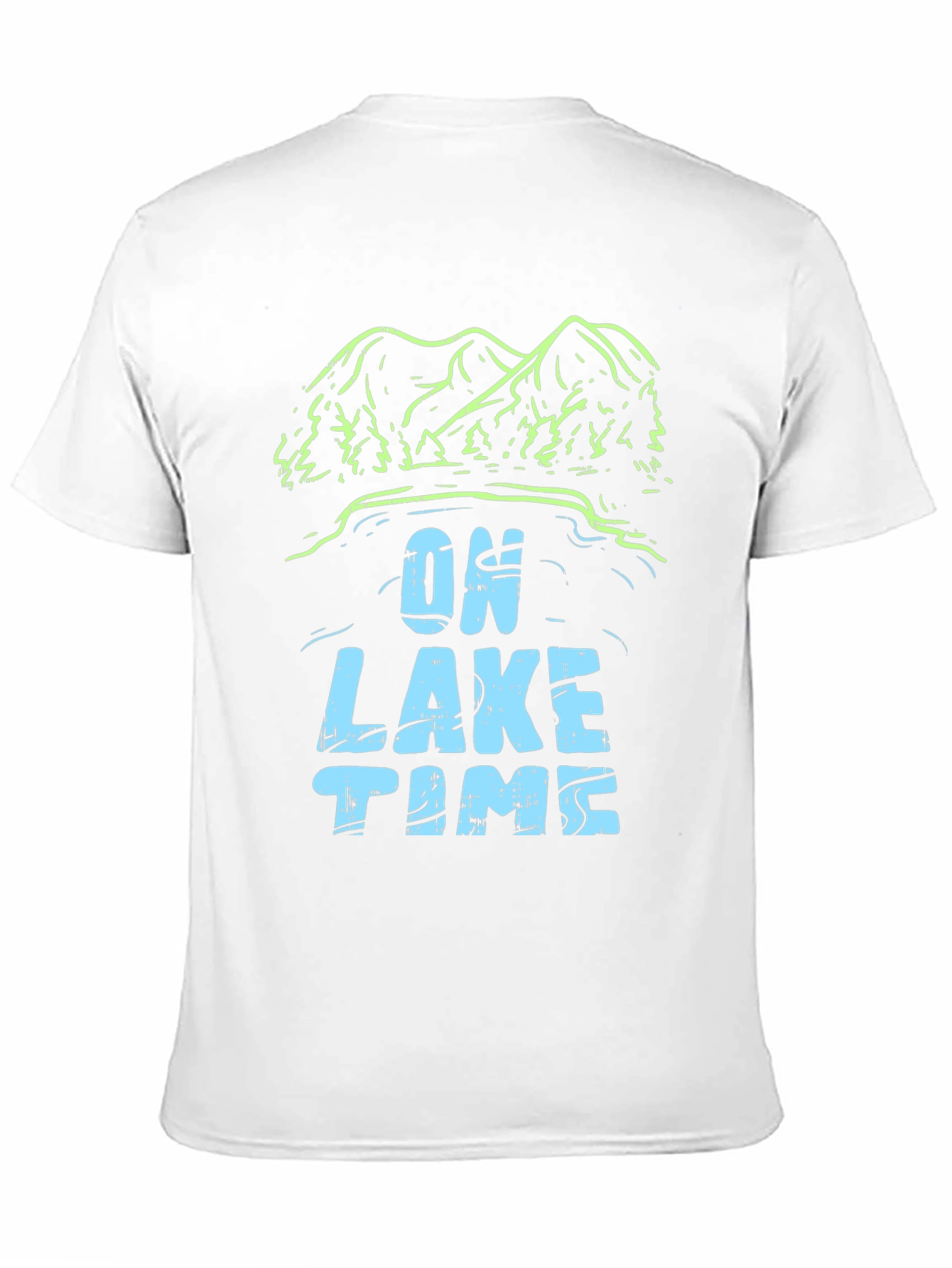 On Lake Time Graphic T-Shirt