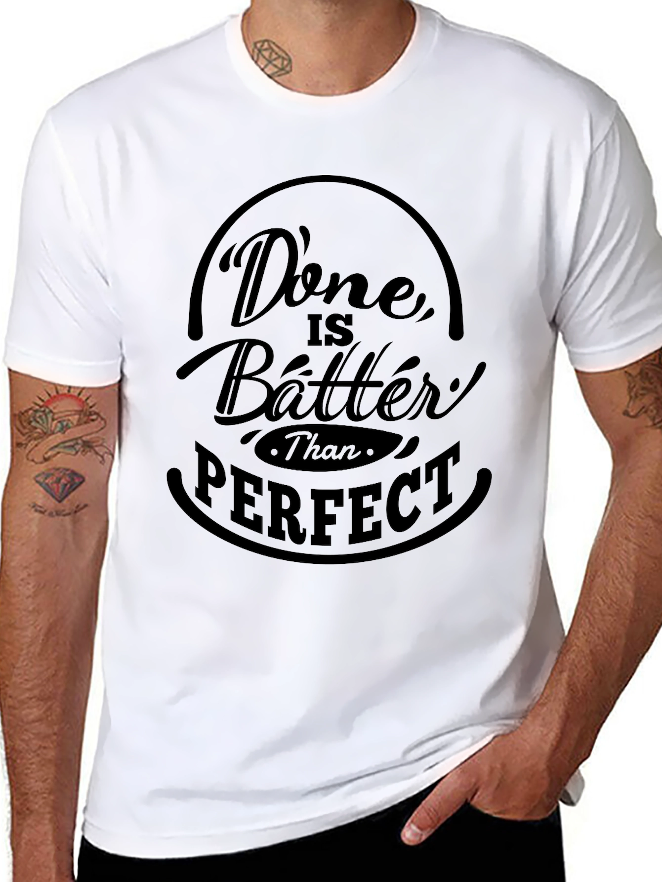 Done is Better Than Perfect Graphic T-Shirt