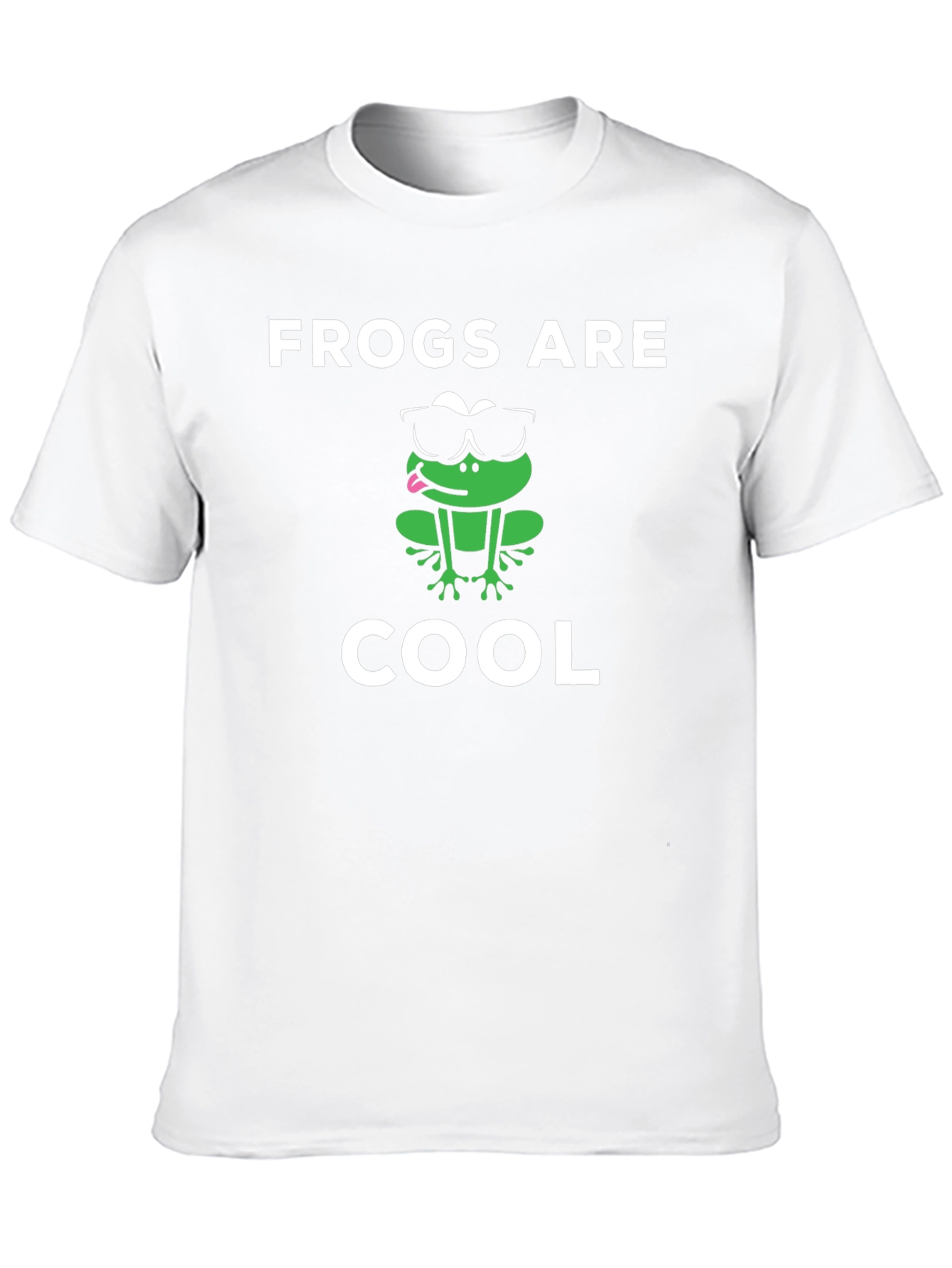 Frogs Are Cool T-Shirt - Fun Graphic Tee