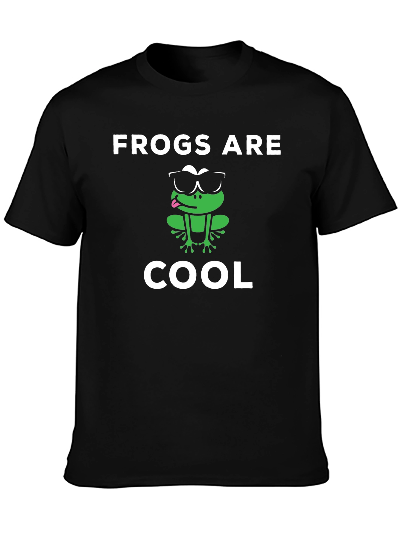 Frogs Are Cool T-Shirt - Fun Graphic Tee