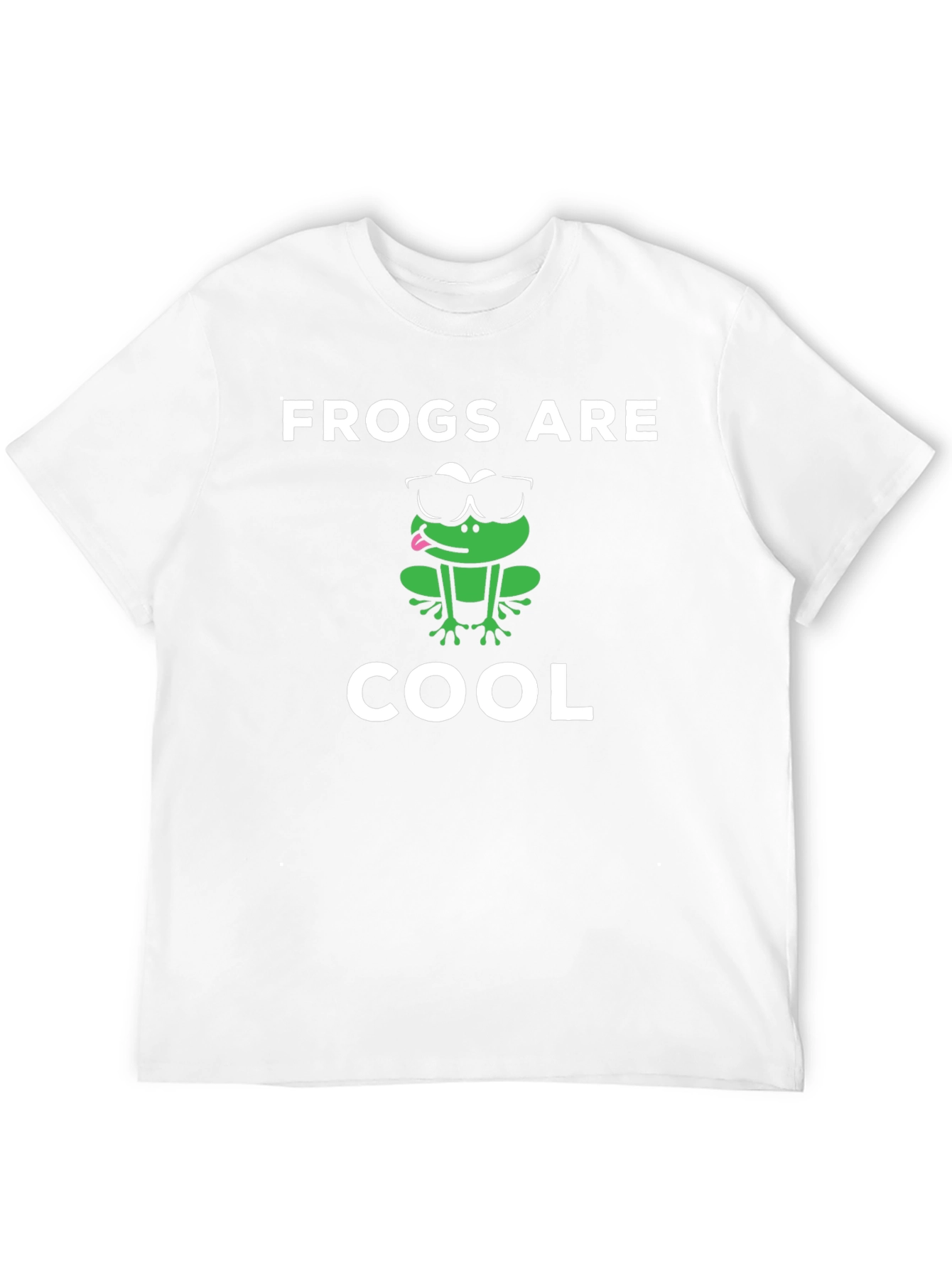 Frogs Are Cool T-Shirt - Fun Graphic Tee