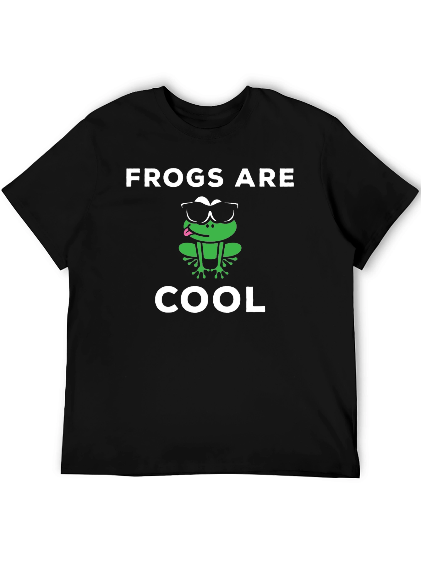 Frogs Are Cool T-Shirt - Fun Graphic Tee