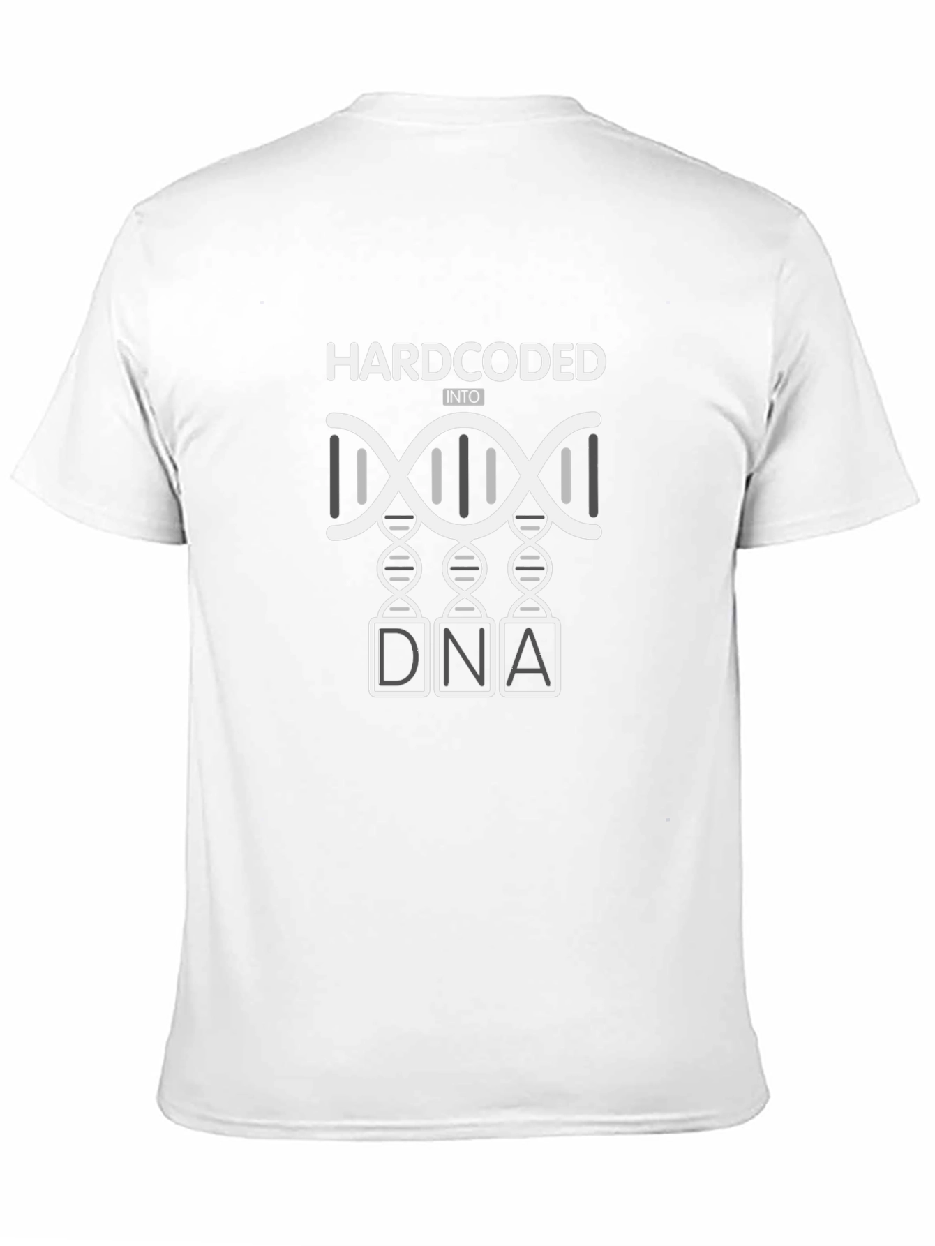Hardcoded Into DNA Black Graphic T-Shirt