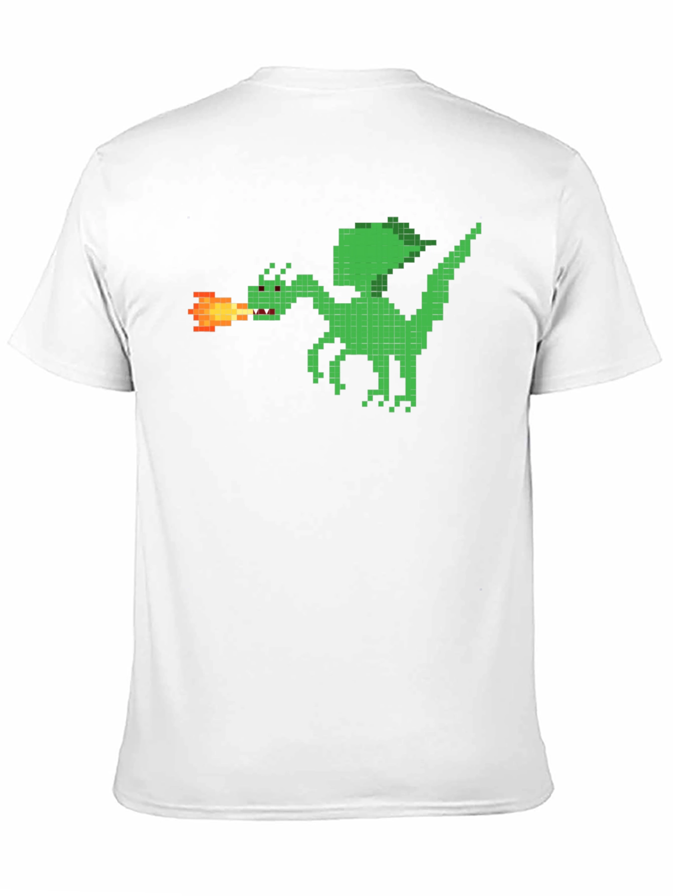 Pixelated Dragon T-Shirt - Retro Gaming Style