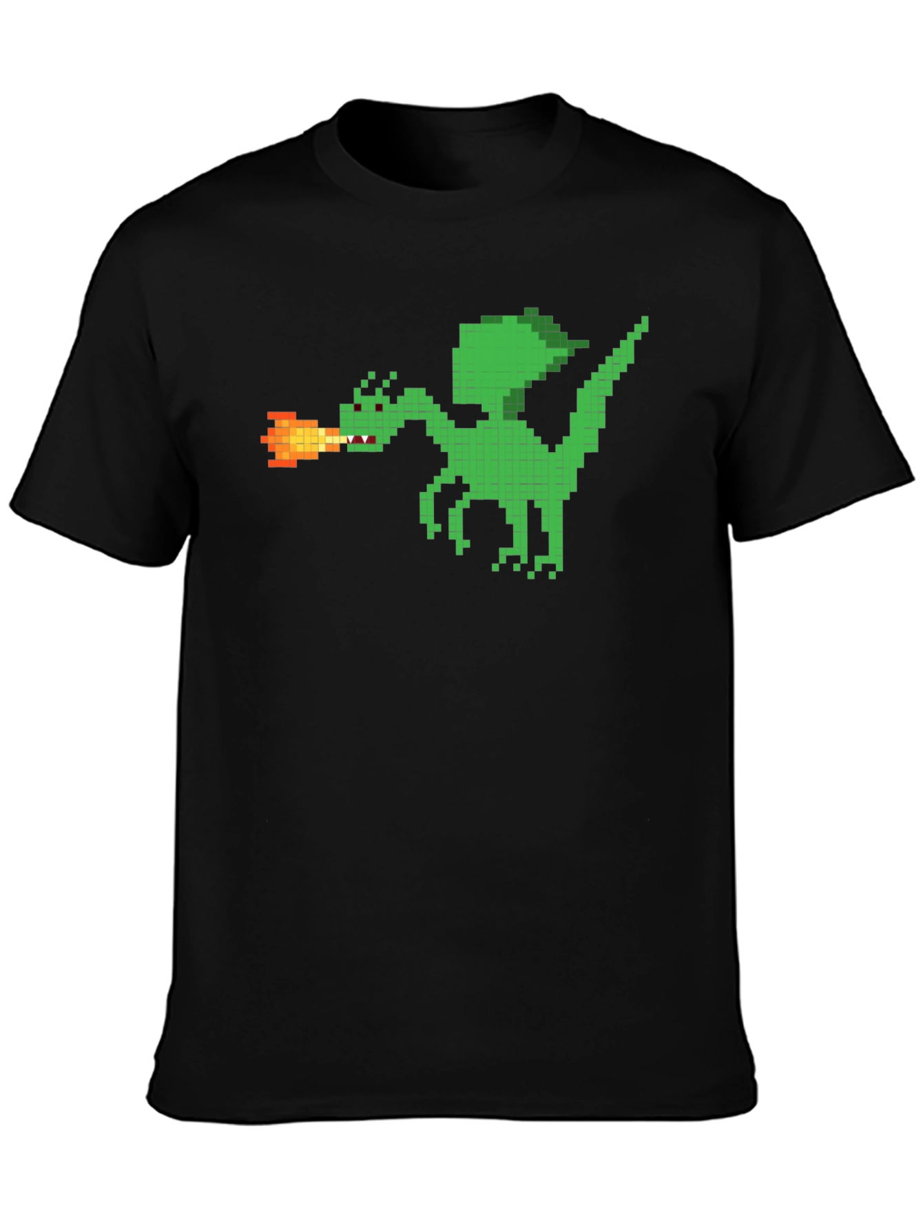 Pixelated Dragon T-Shirt - Retro Gaming Style