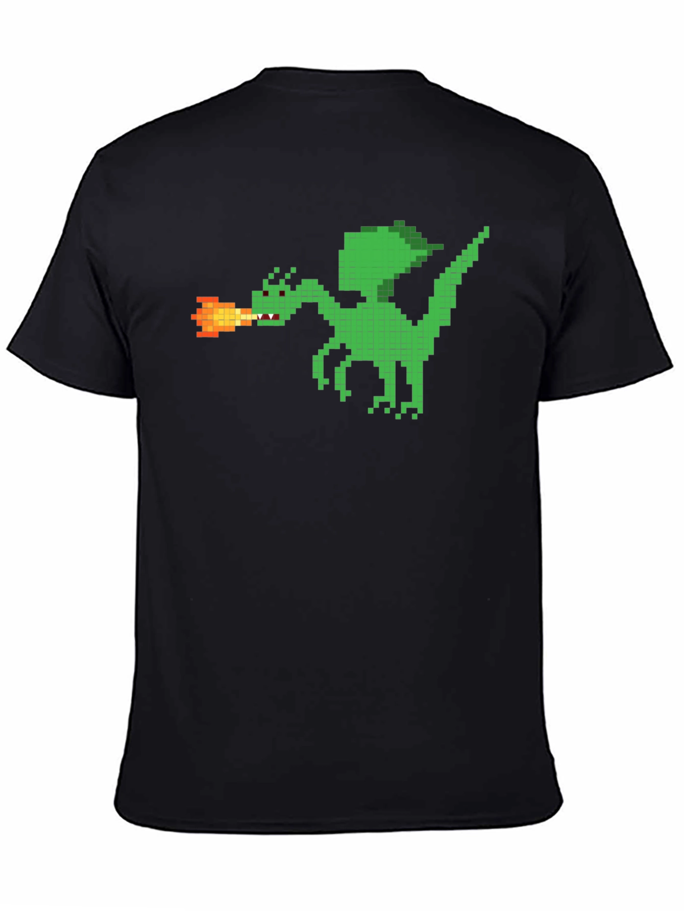 Pixelated Dragon T-Shirt - Retro Gaming Style