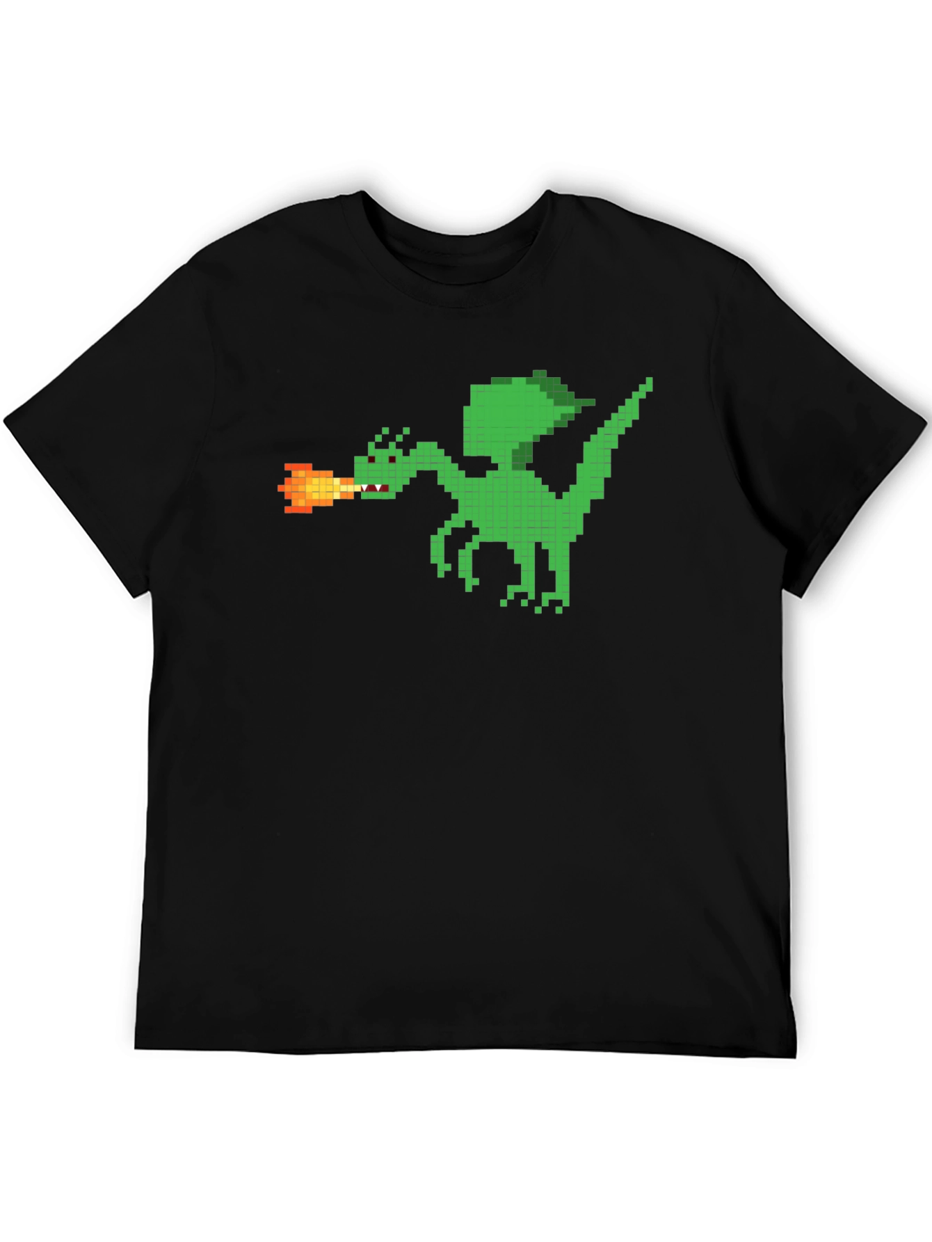 Pixelated Dragon T-Shirt - Retro Gaming Style