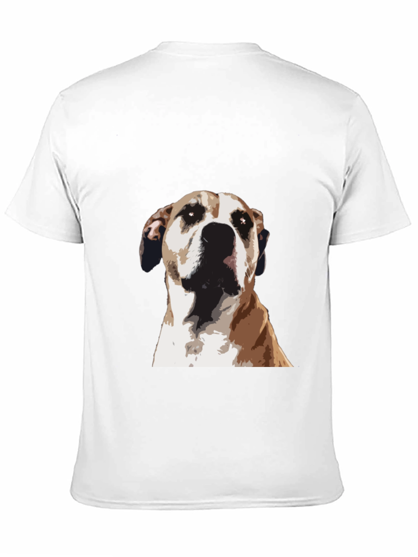 Dog Graphic Tee - Stylish Mens Black T-Shirt