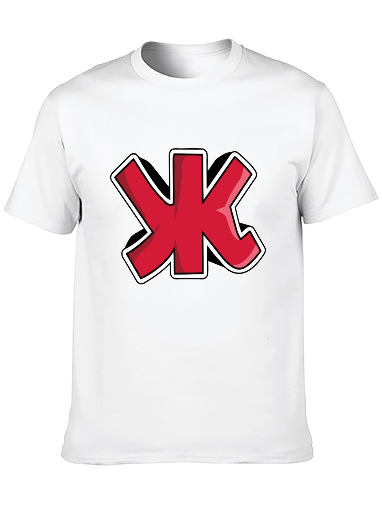 Red Cyrillic Letter Zhe T-Shirt