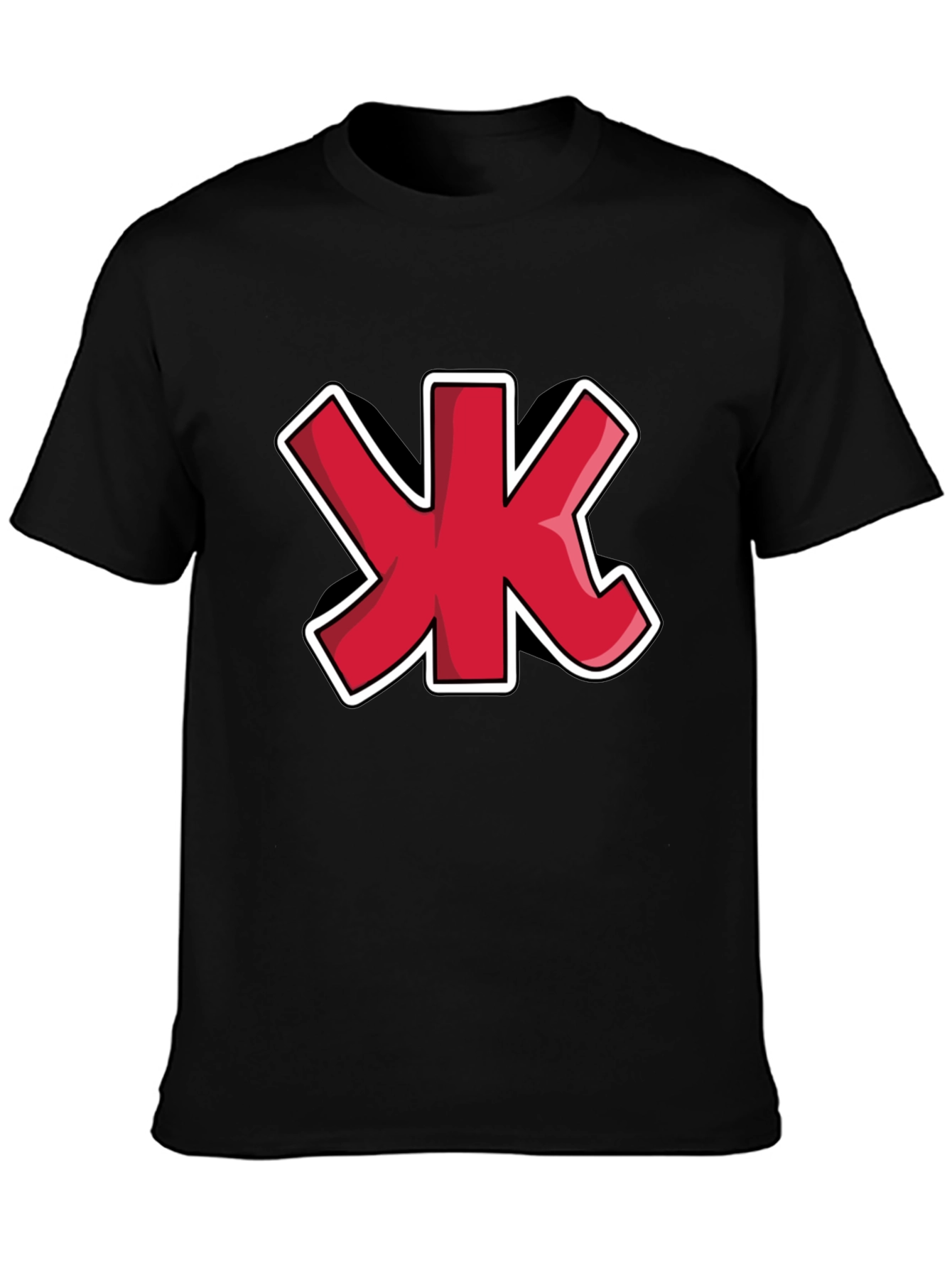 Red Cyrillic Letter Zhe T-Shirt