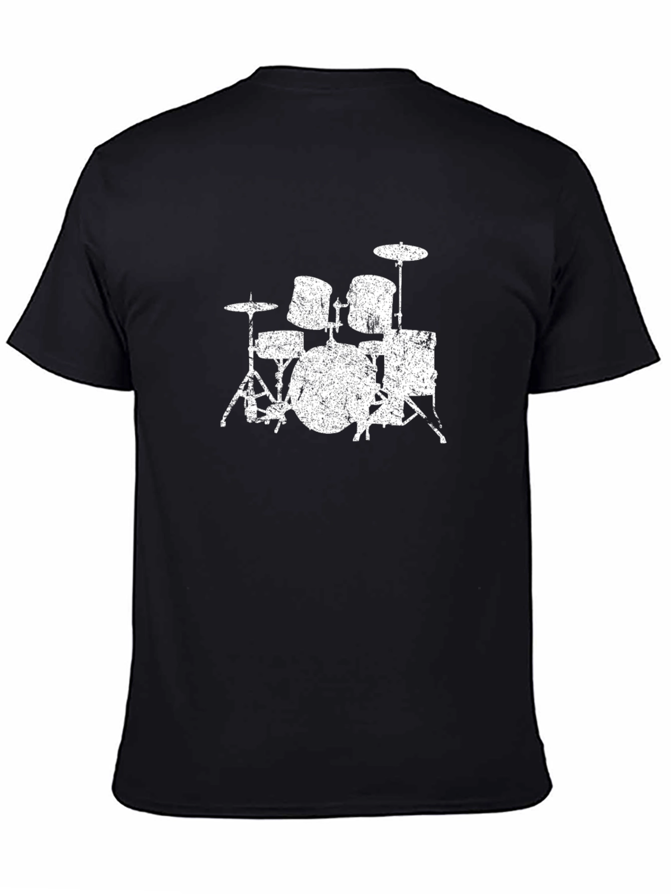 Drum Kit Graphic Tee - Musician T-Shirt