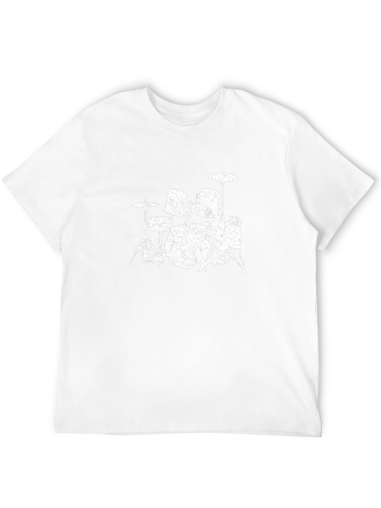 Drum Kit Graphic Tee - Musician T-Shirt