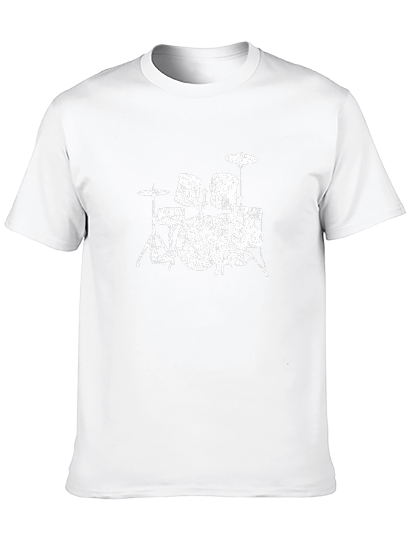 Drum Kit Graphic Tee - Musician T-Shirt