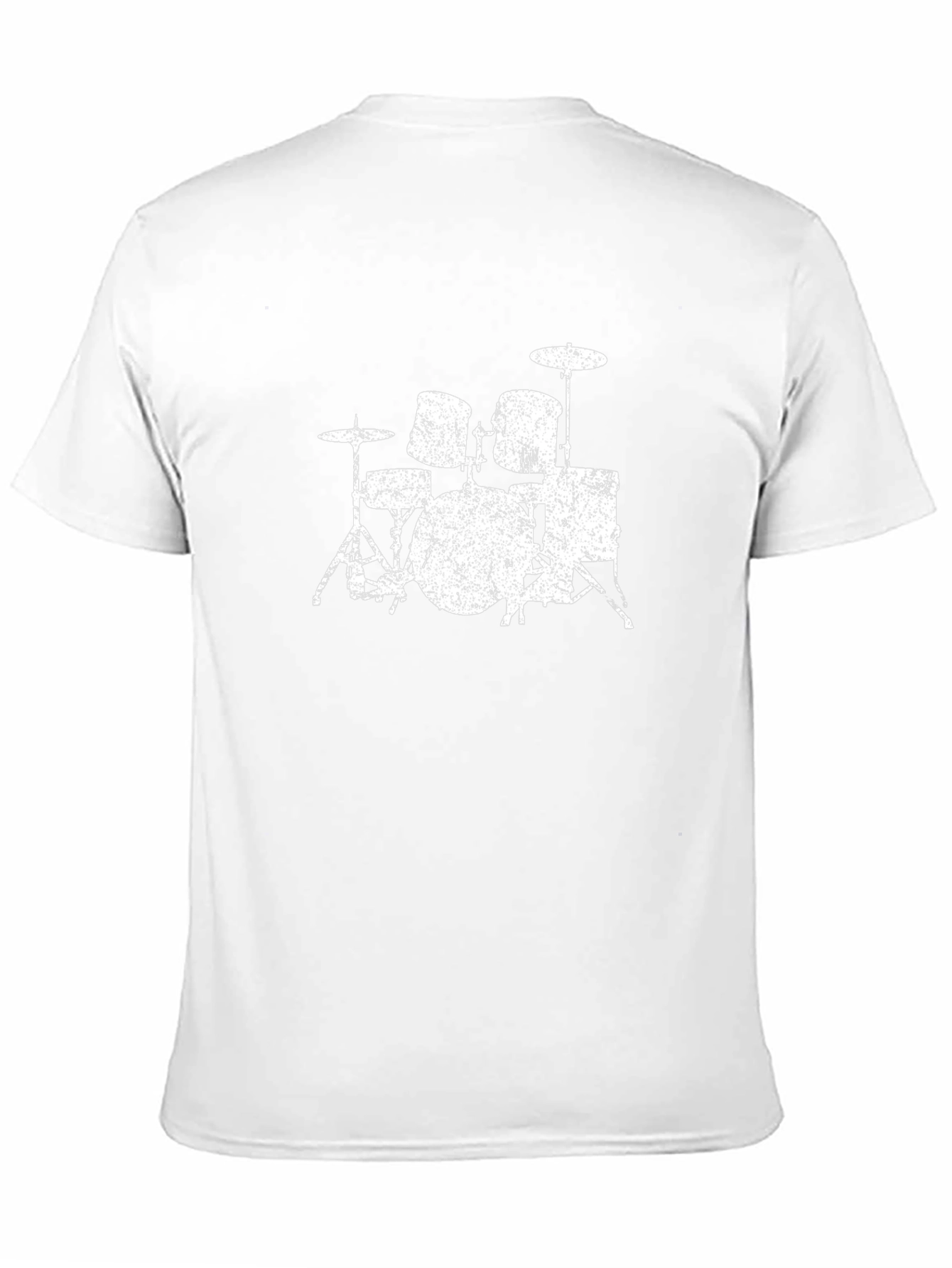 Drum Kit Graphic Tee - Musician T-Shirt