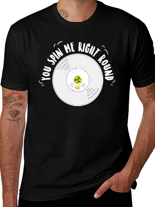 You Spin Me Right Round Graphic Tee