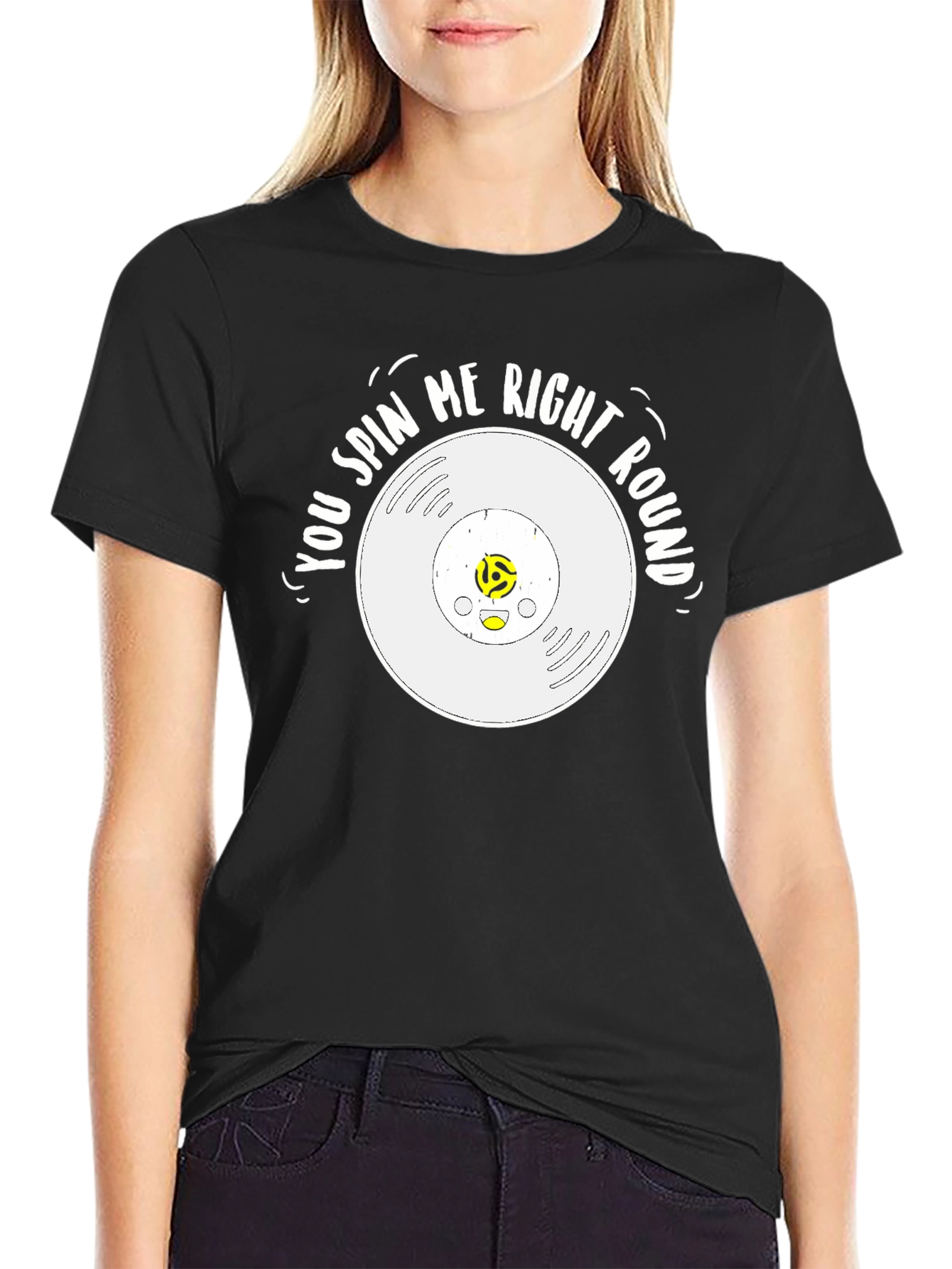 You Spin Me Right Round Graphic Tee