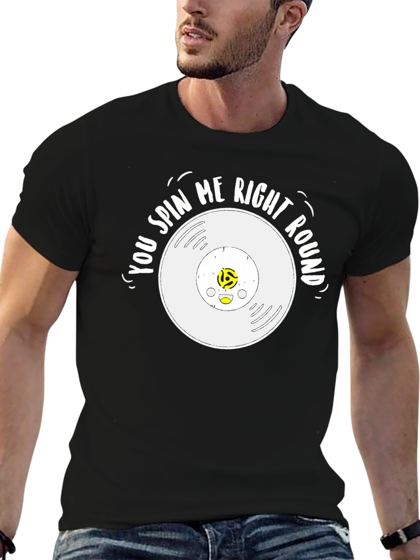 You Spin Me Right Round Graphic Tee