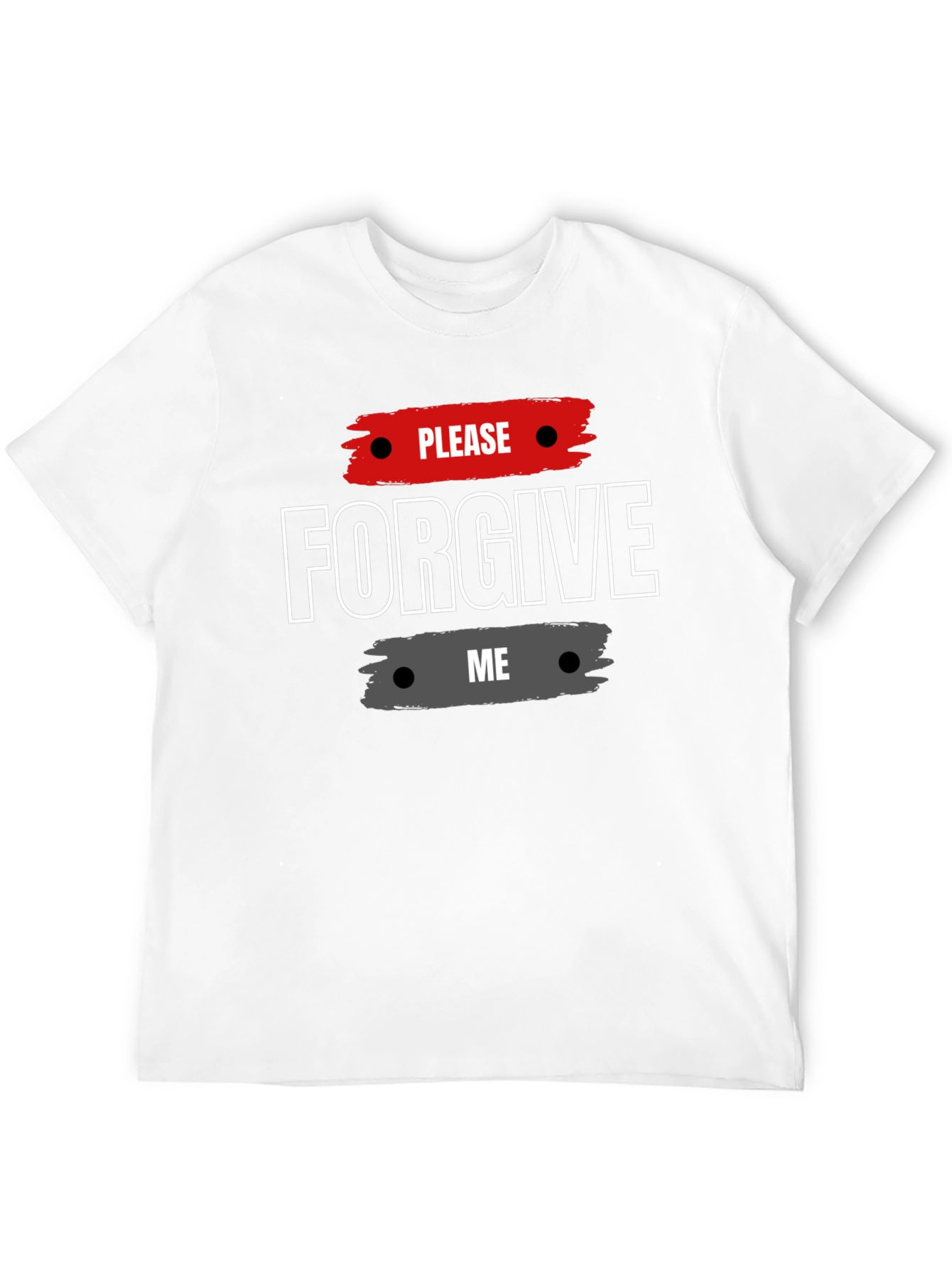 Please Forgive Me Graphic Tee - Stylish Apology