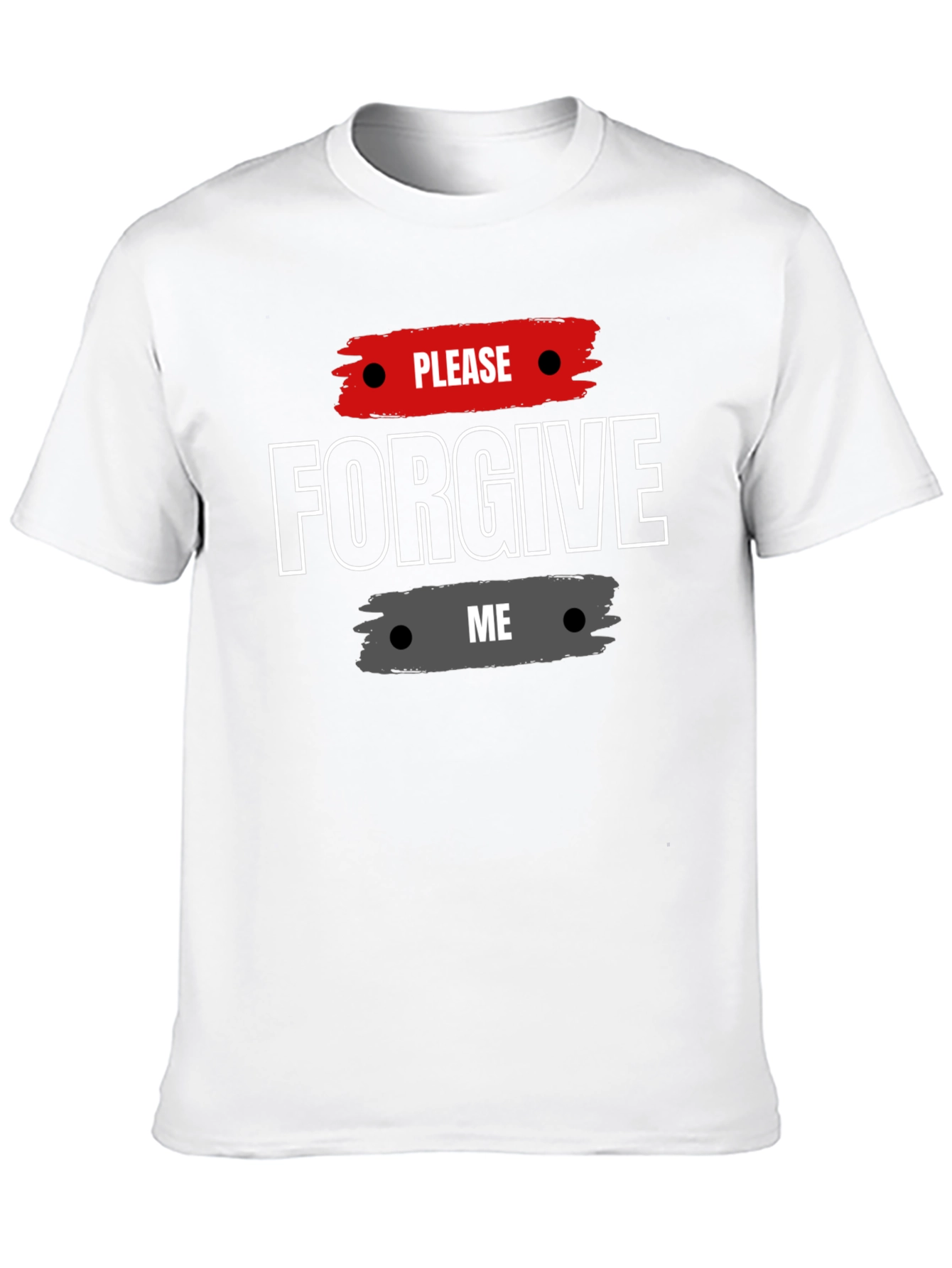 Please Forgive Me Graphic Tee - Stylish Apology