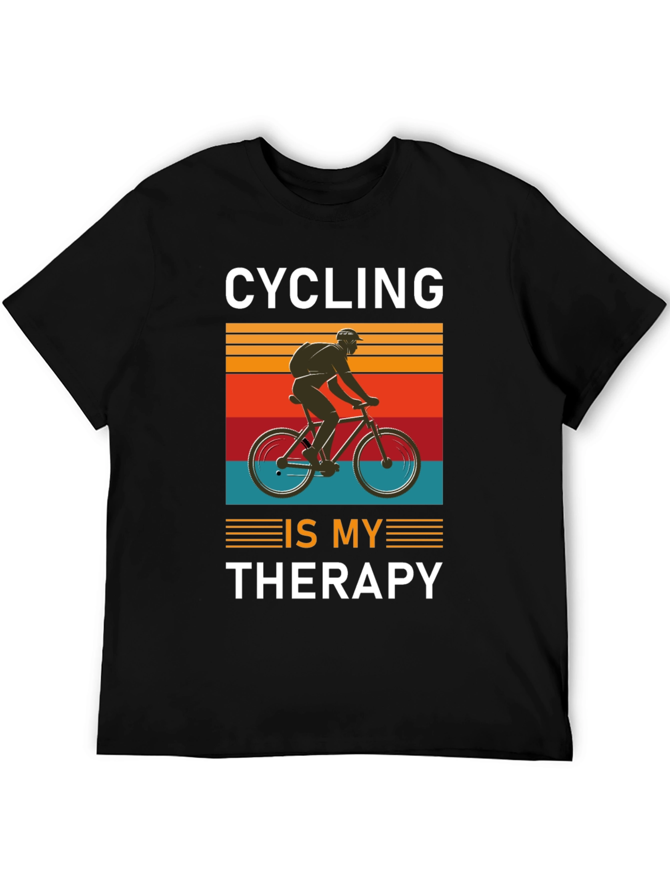 Cycling is My Therapy T-Shirt