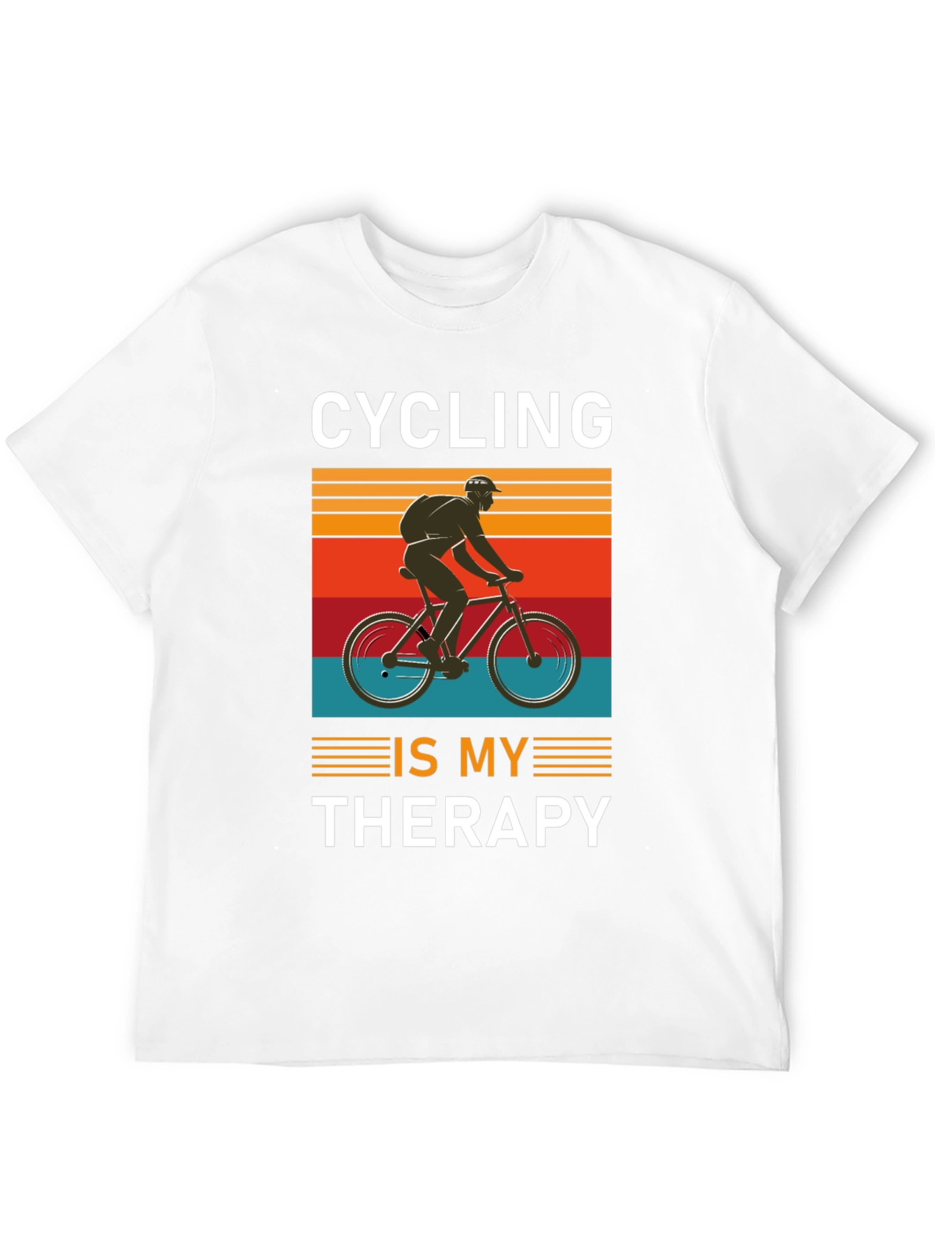 Cycling is My Therapy T-Shirt