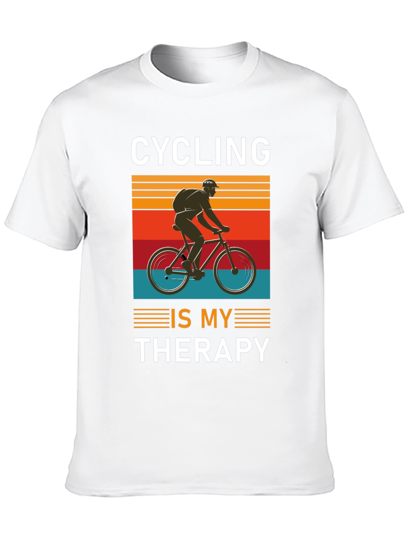 Cycling is My Therapy T-Shirt