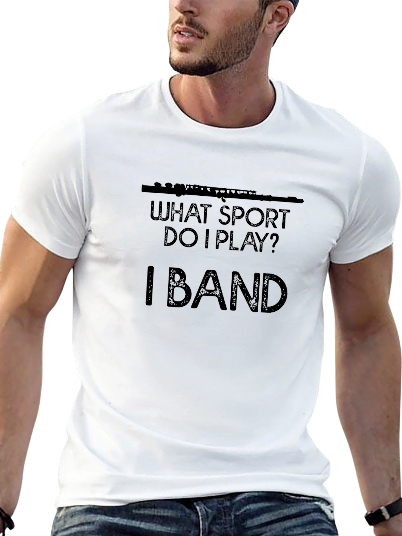 Funny Band T-Shirt: What Sport Do I Play?