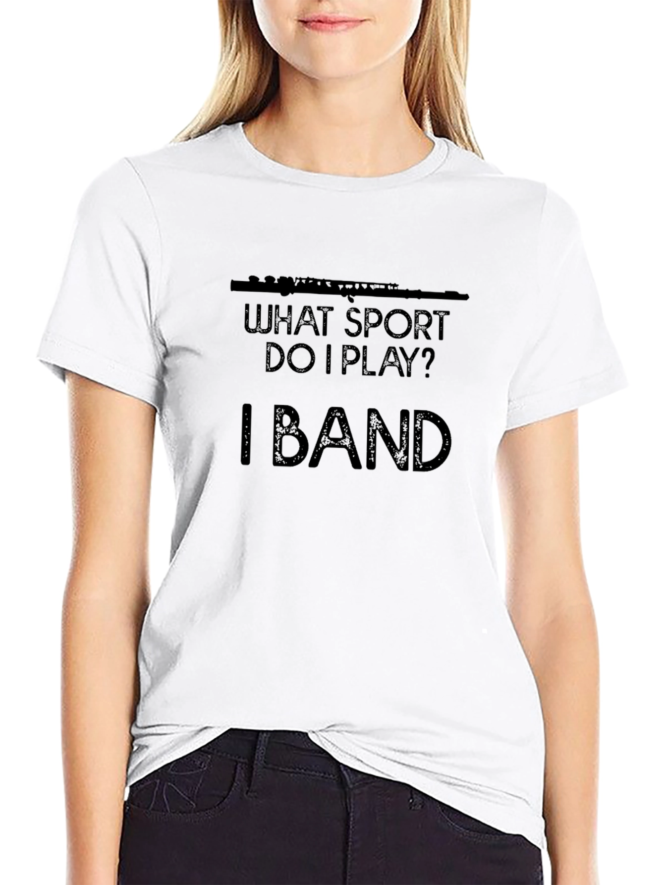 Funny Band T-Shirt: What Sport Do I Play?
