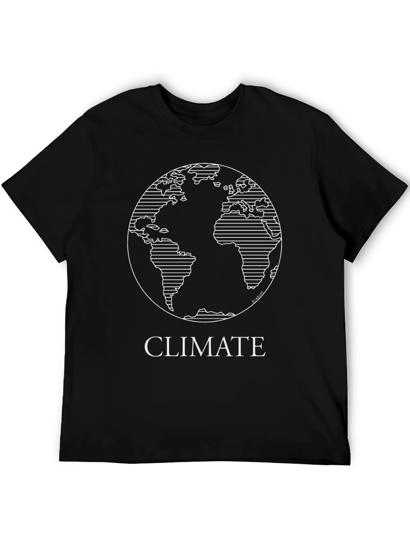 Climate Awareness Earth Graphic T-Shirt
