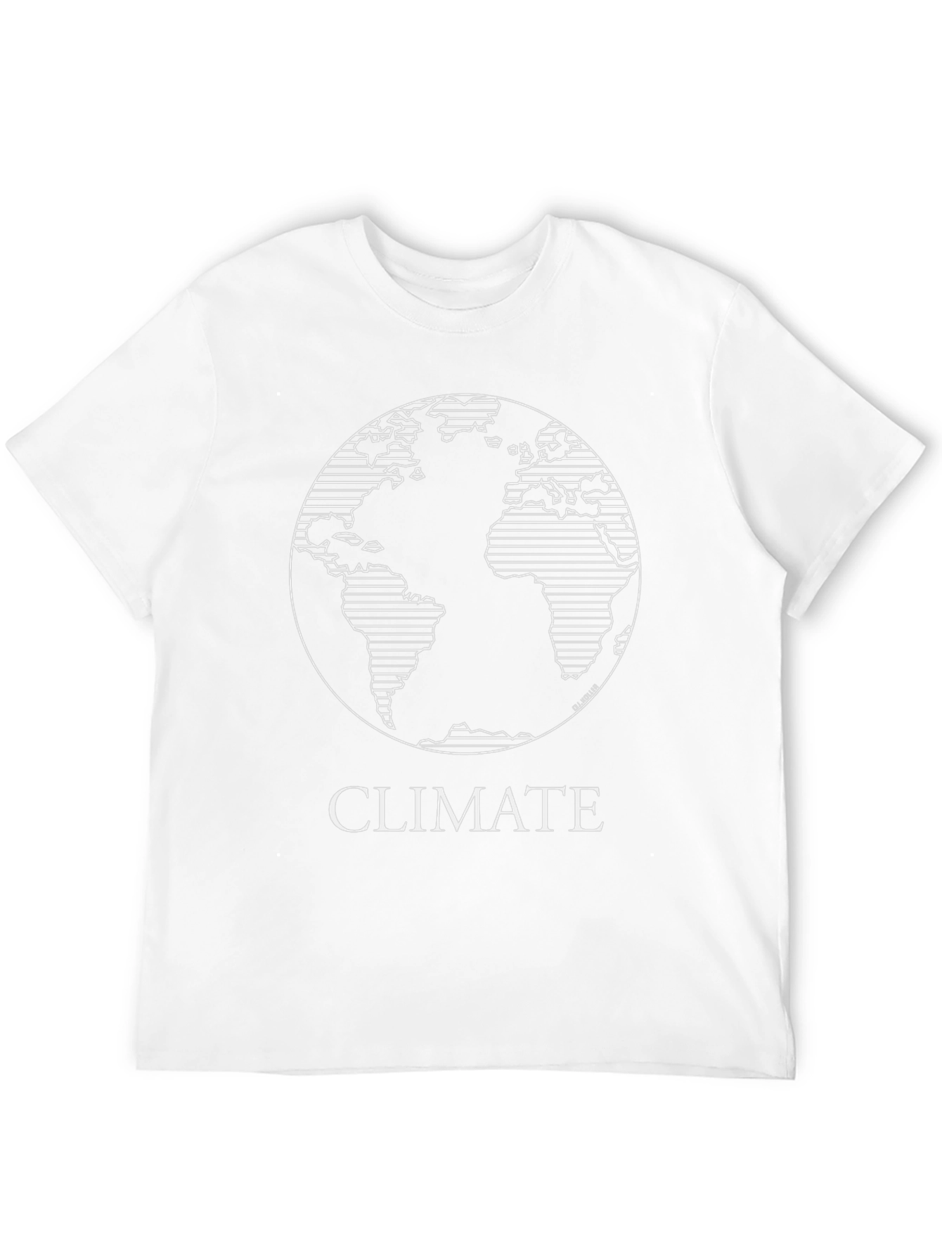 Climate Awareness Earth Graphic T-Shirt