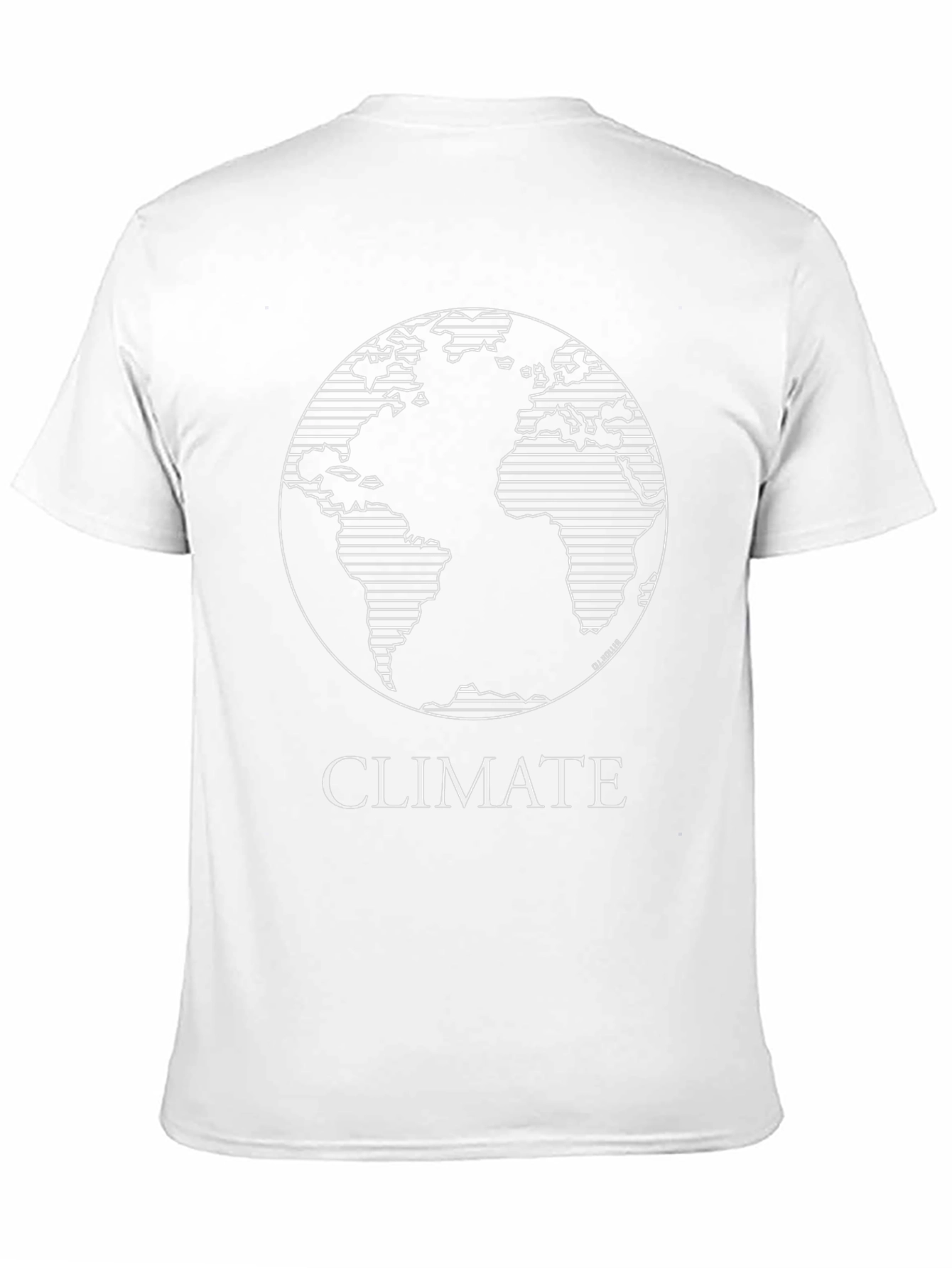 Climate Awareness Earth Graphic T-Shirt