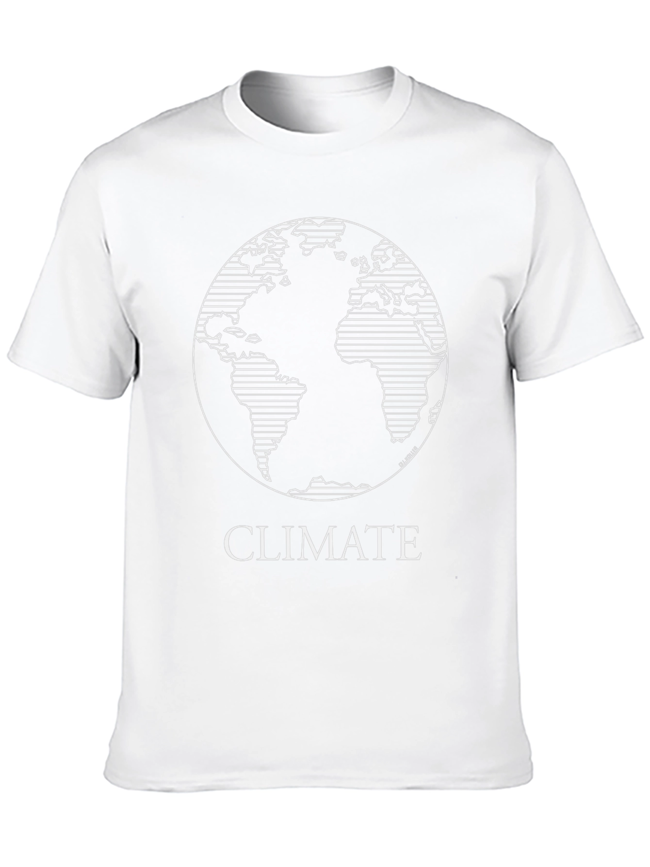 Climate Awareness Earth Graphic T-Shirt