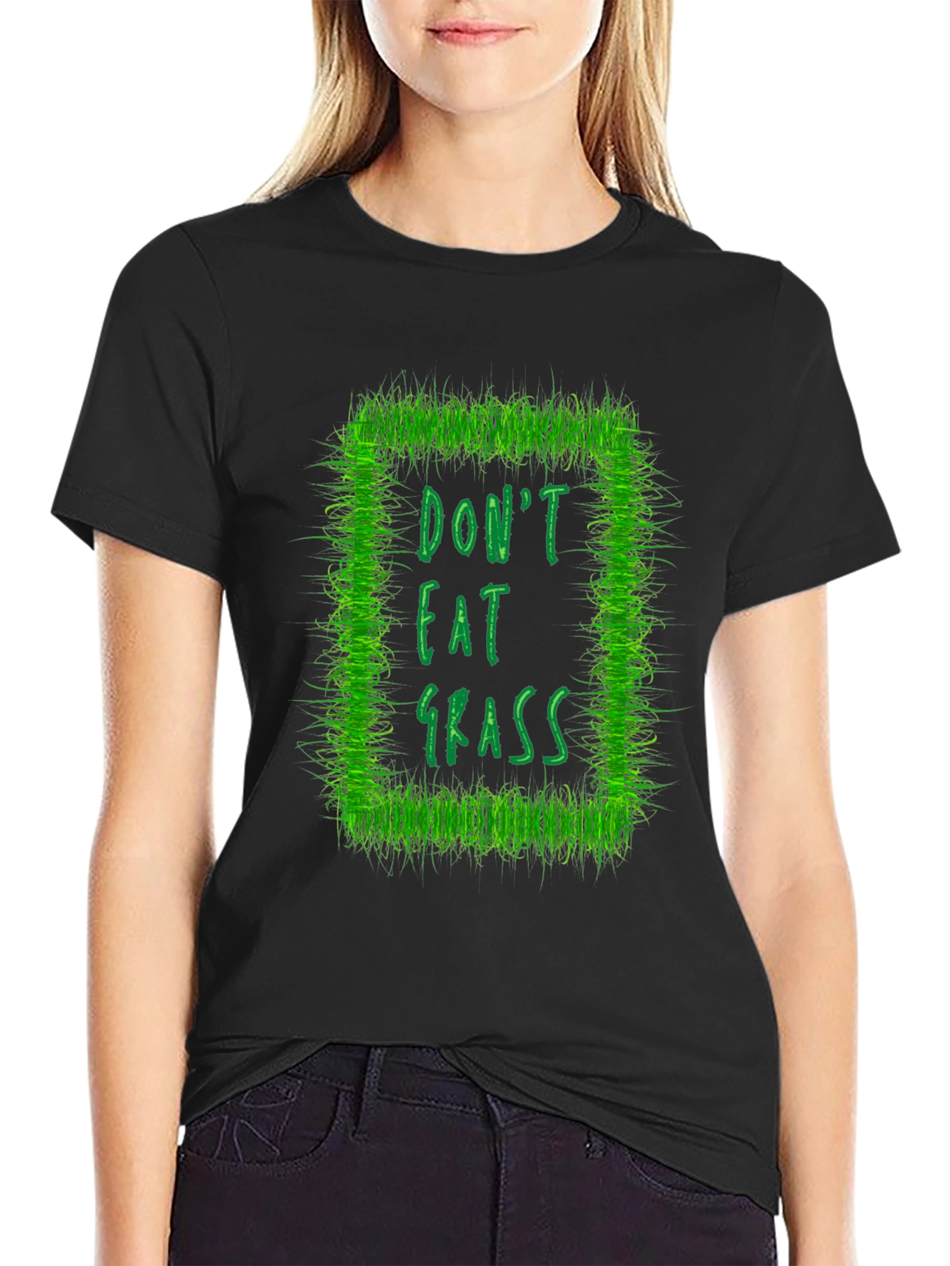 Dont Eat Grass Graphic T-Shirt