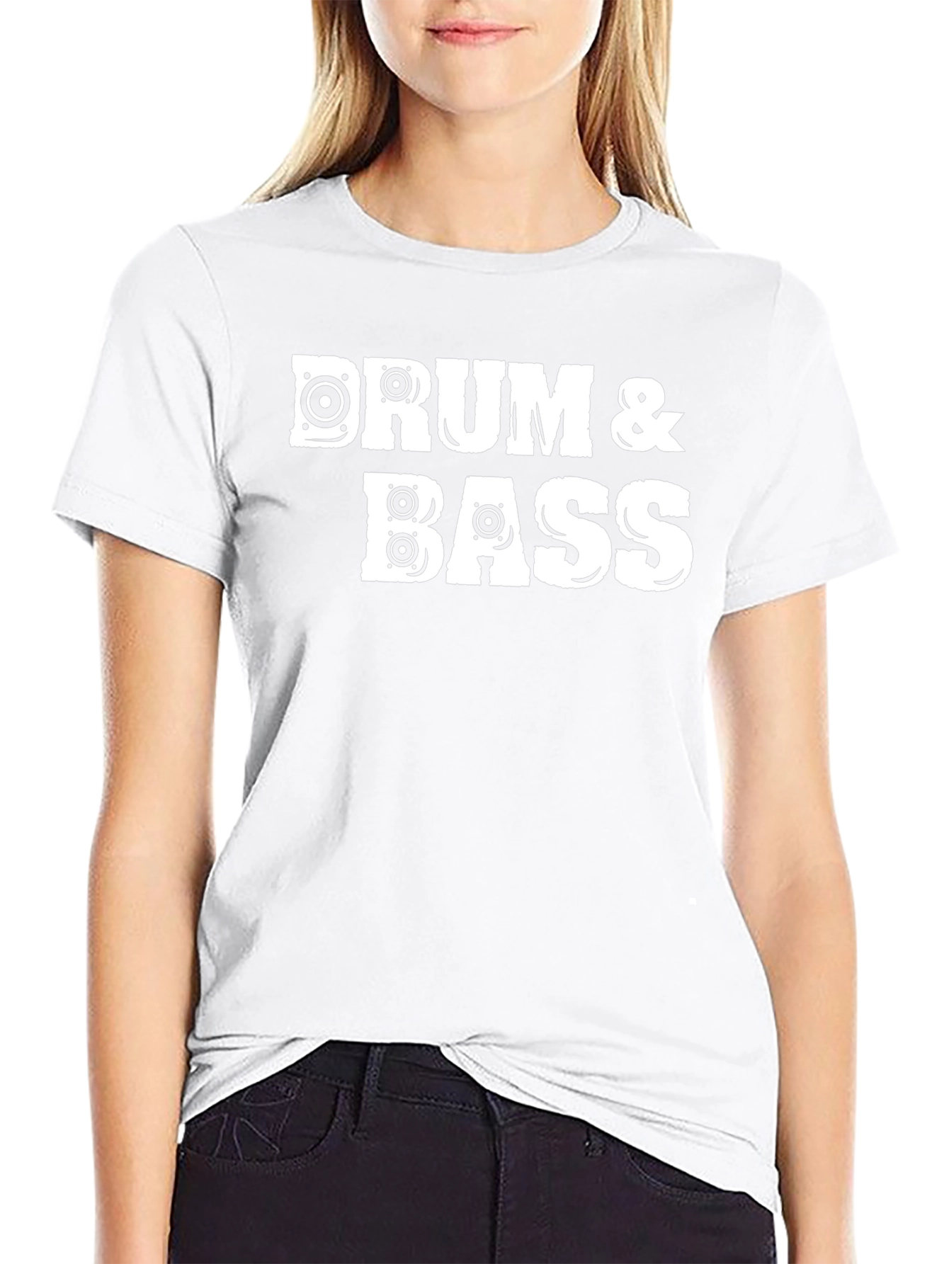 Drum & Bass Speaker Graphic T-Shirt