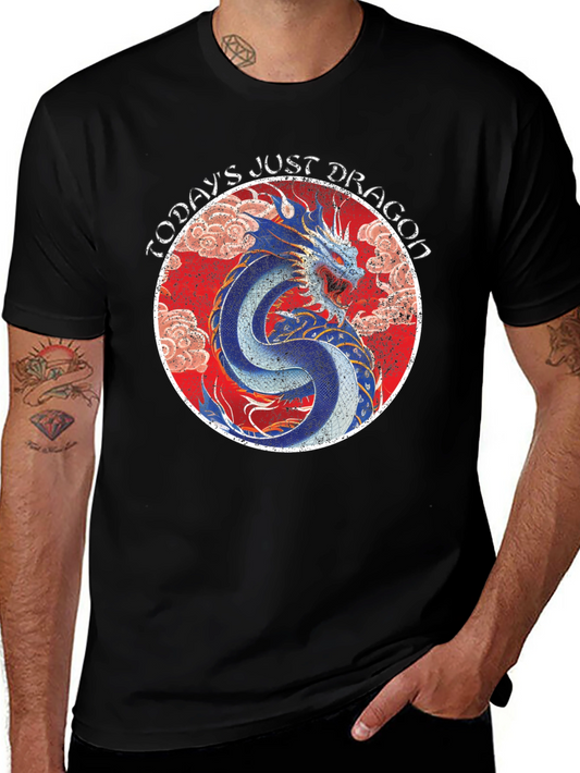 Todays Just Dragon Graphic T-Shirt