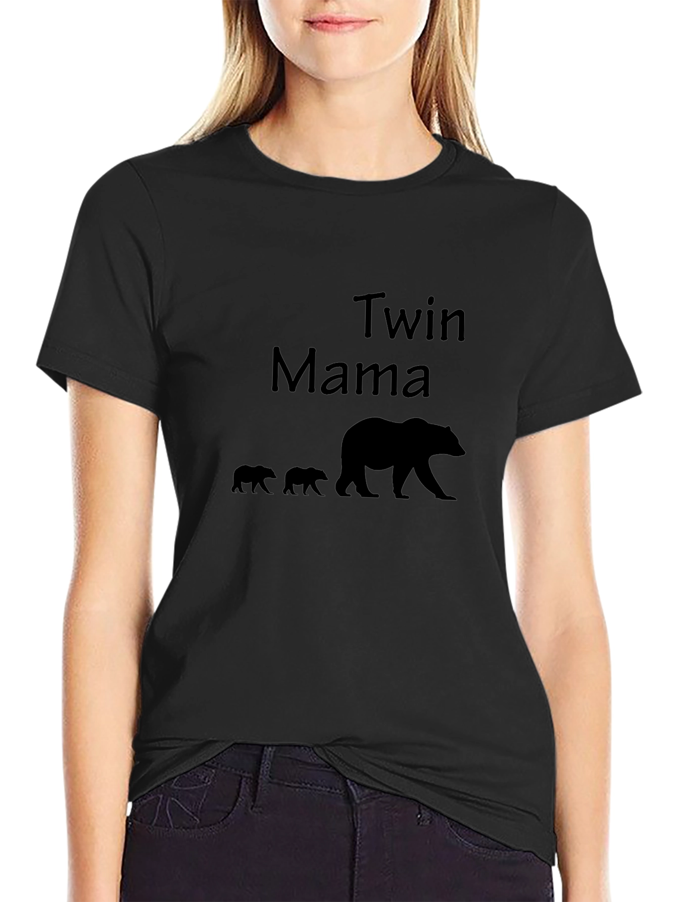Twin Mama Bear T-Shirt