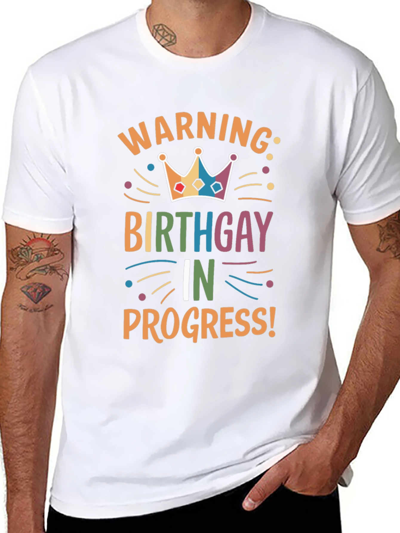 Birthday Gay In Progress T-Shirt