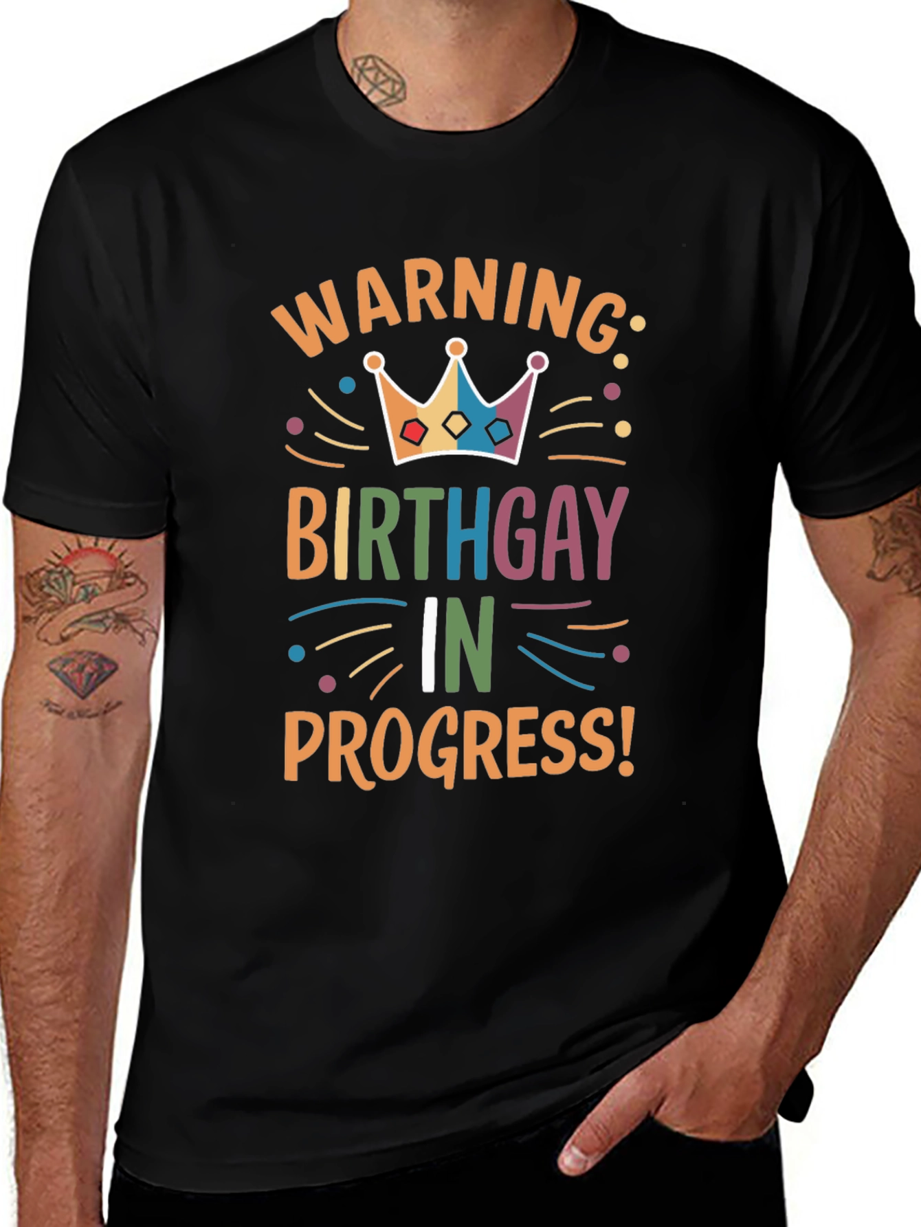 Birthday Gay In Progress T-Shirt