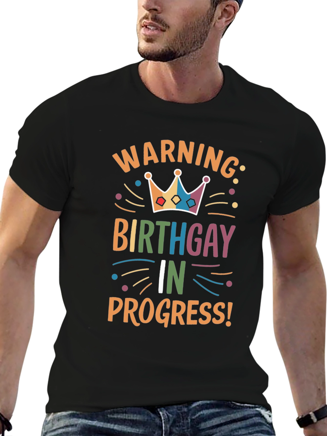 Birthday Gay In Progress T-Shirt