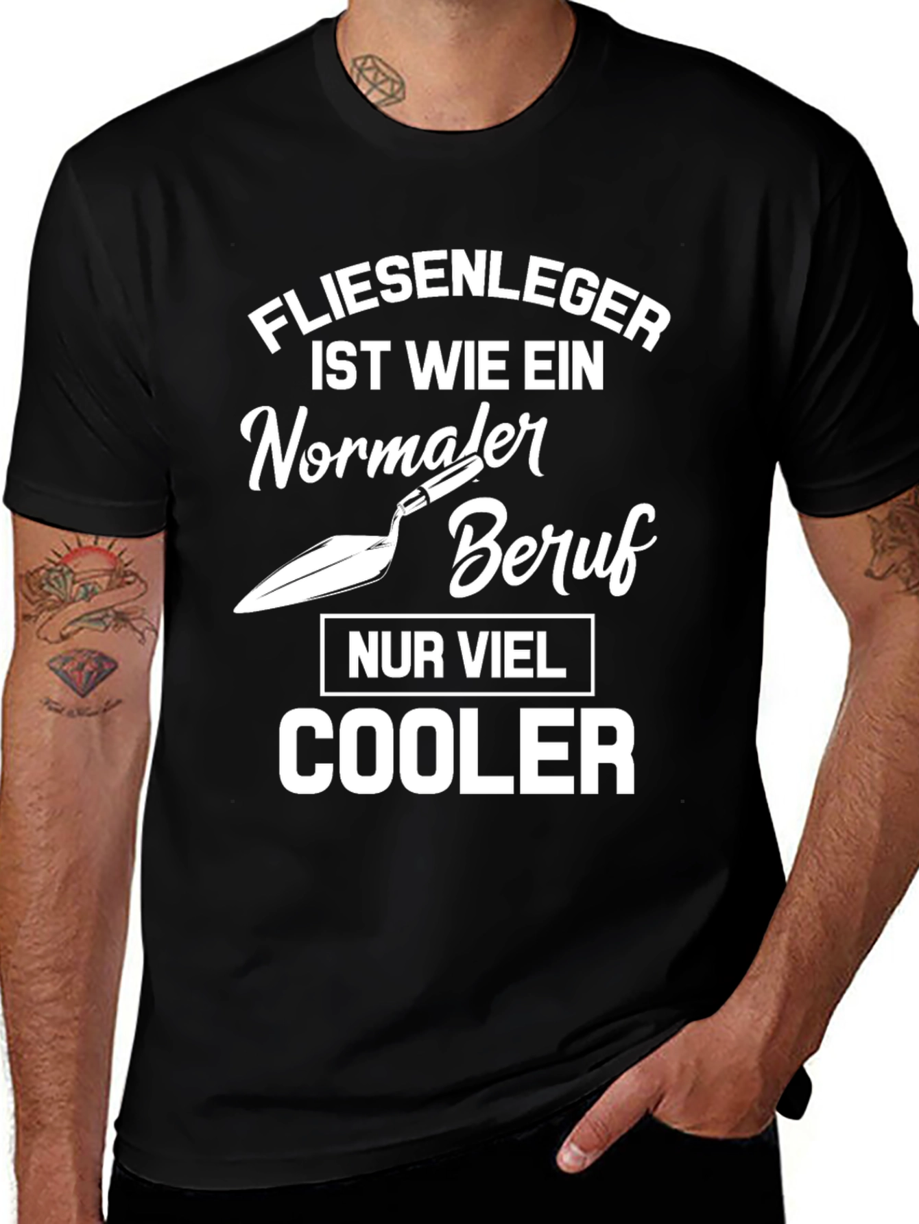 Funny Tile Setter T-Shirt - Cooler Beruf!