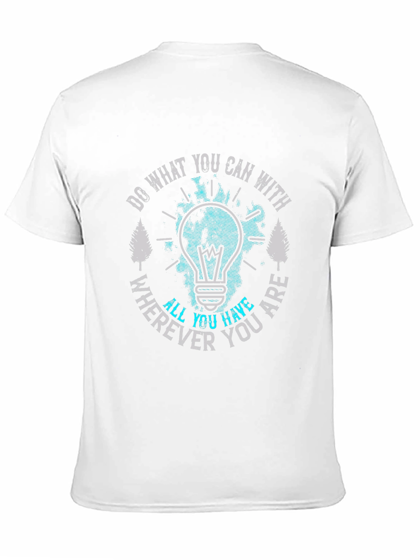 Inspirational Lightbulb Graphic T-Shirt