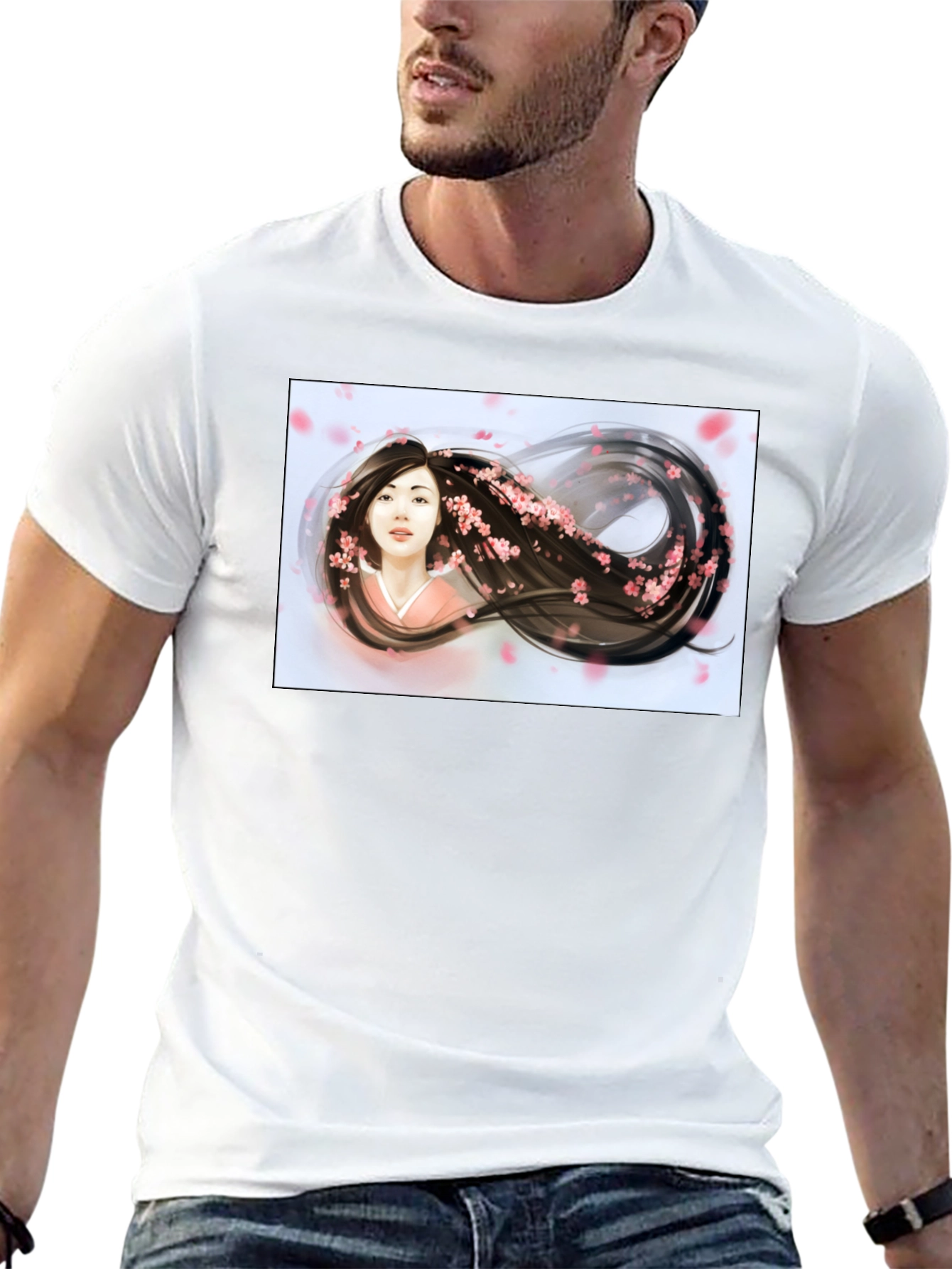 Sakura Dream T-Shirt - Artistic Graphic Tee